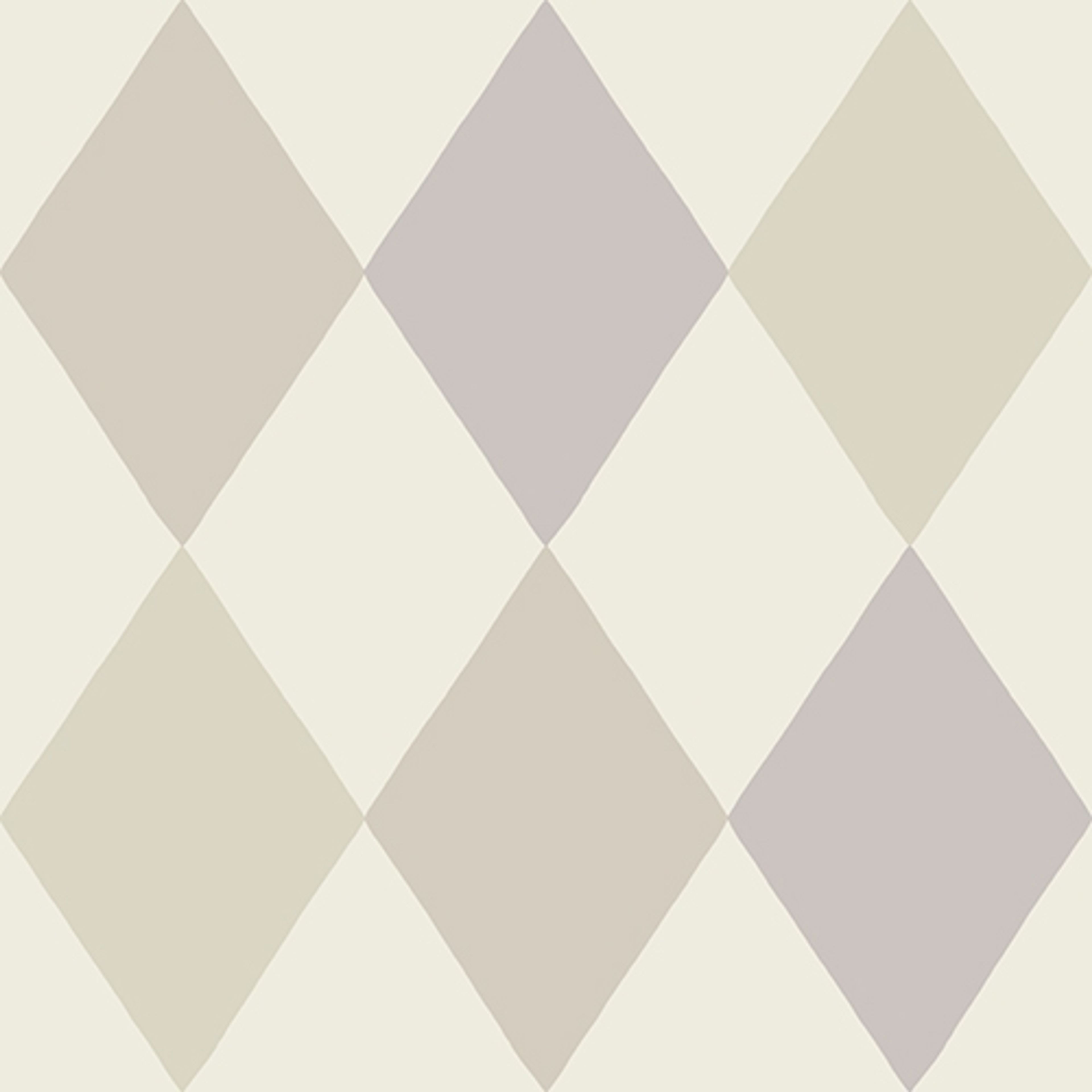 Kalas tapet med geometriskt mönster i beige. Från kollektionen Längtan. Nonwoven-material med rak passning. Passar i barnrum.