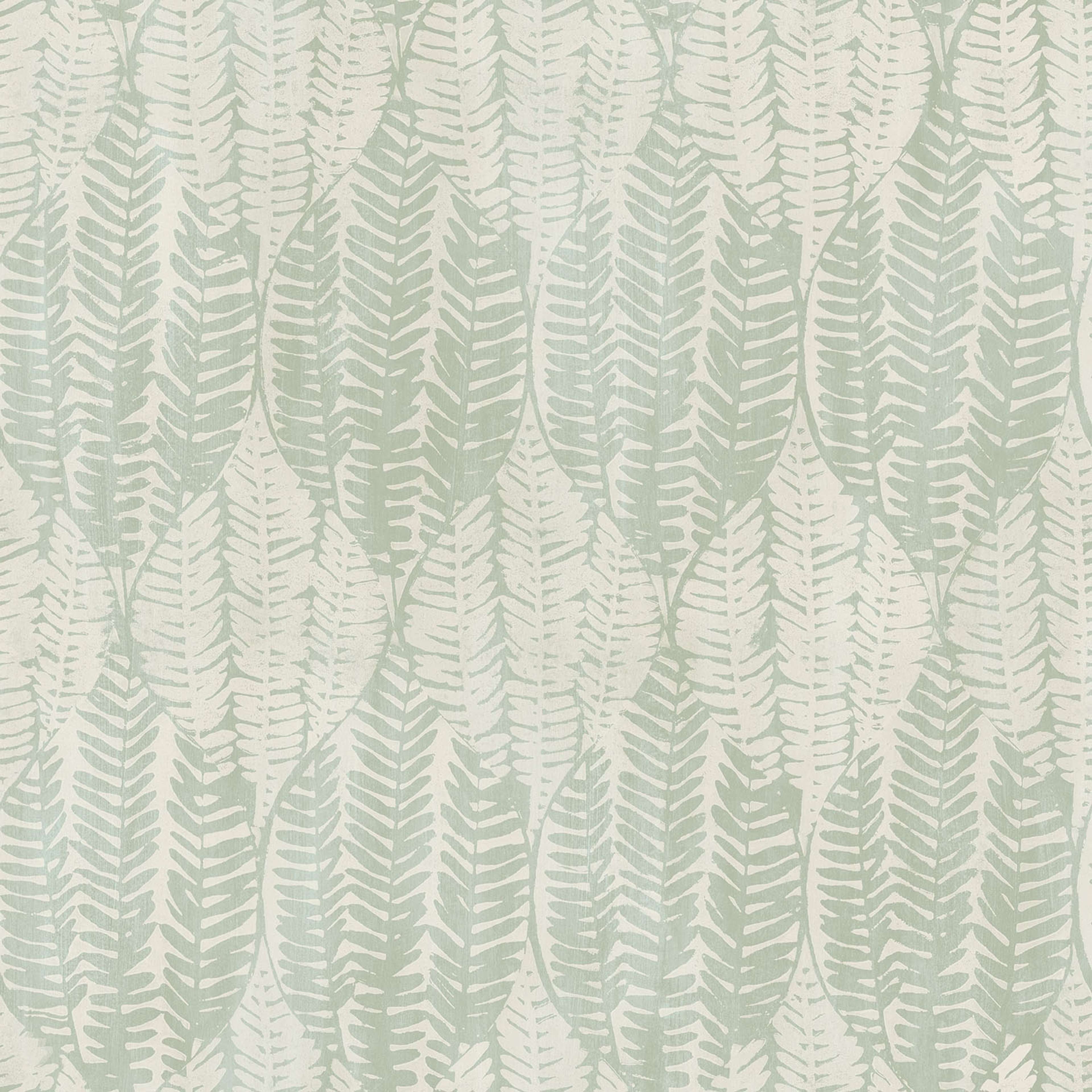 Wasabi Leaves tapet i grön tapet med grafiskt mönster i grön. Från kollektionen bazaar. Nonwoven-material med rak passning. Passar i vardagsrum och matsal.