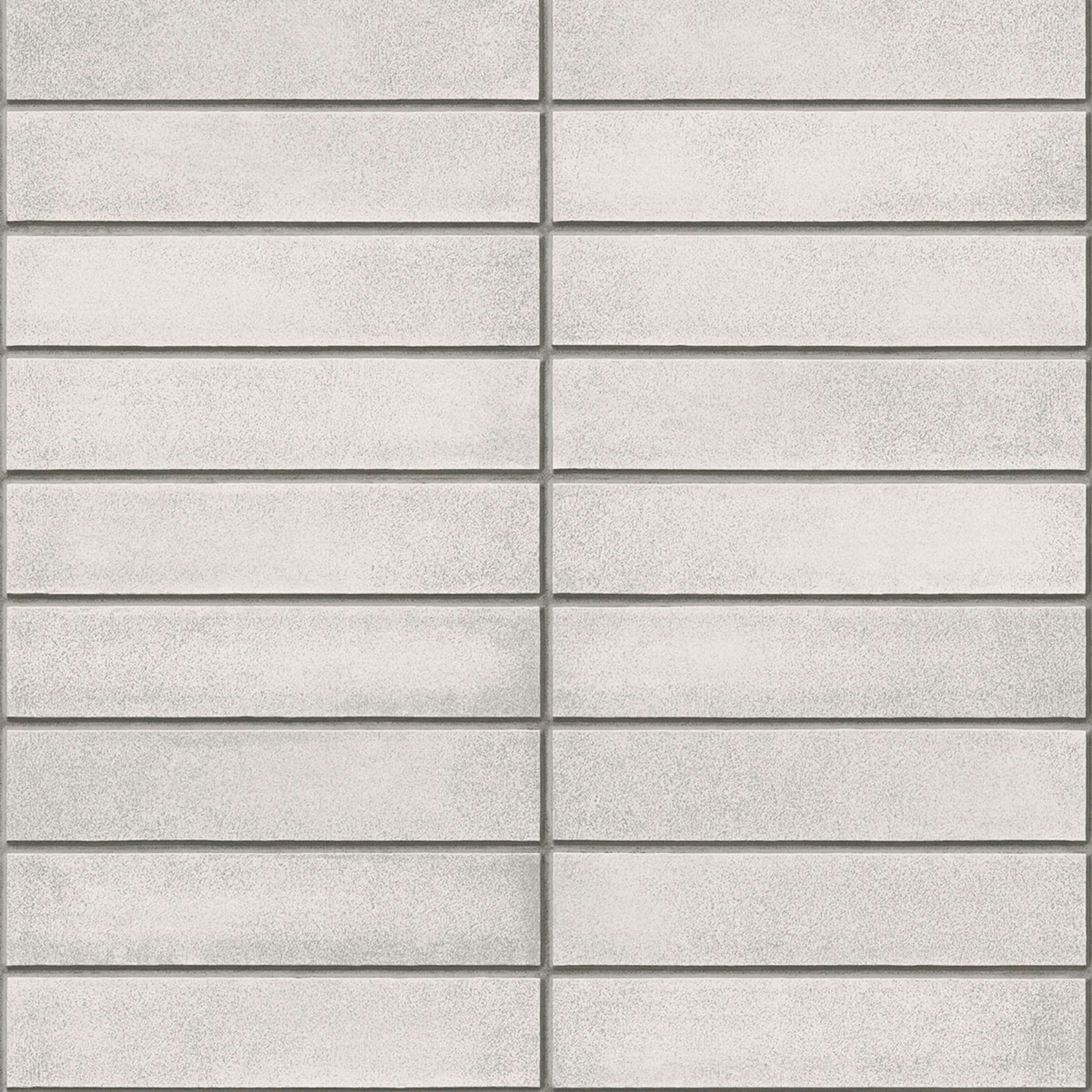 Mid Century Modern Brick strukturtapet i grå tapet med tegelsten mönster i grå. Från kollektionen trilogy. Nonwoven-material med rak passning. Passar i vardagsrum och matsal.