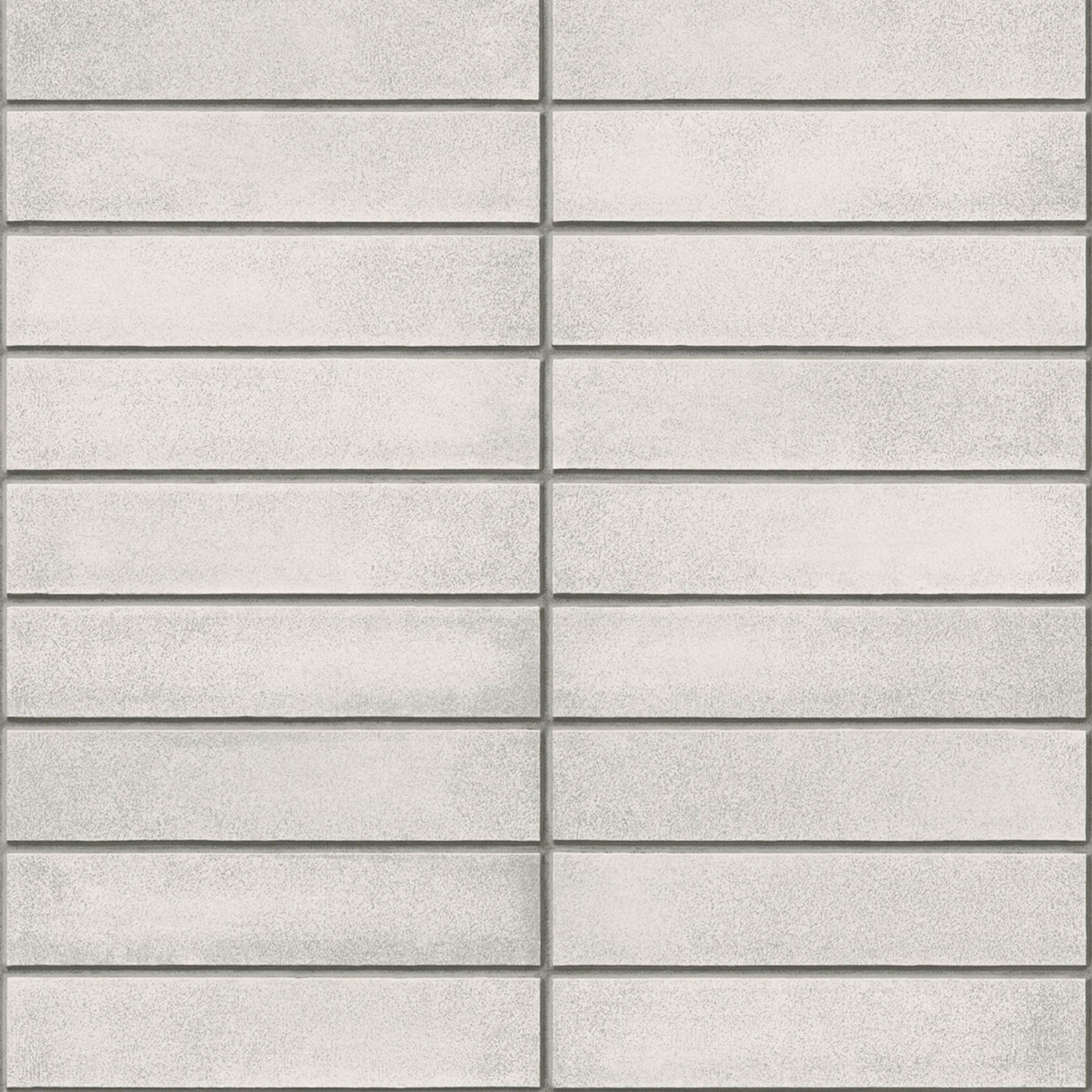 Mid Century Modern Brick strukturtapet i grå tapet med tegelsten mönster i grå. Från kollektionen trilogy. Nonwoven-material med rak passning. Passar i vardagsrum och matsal.