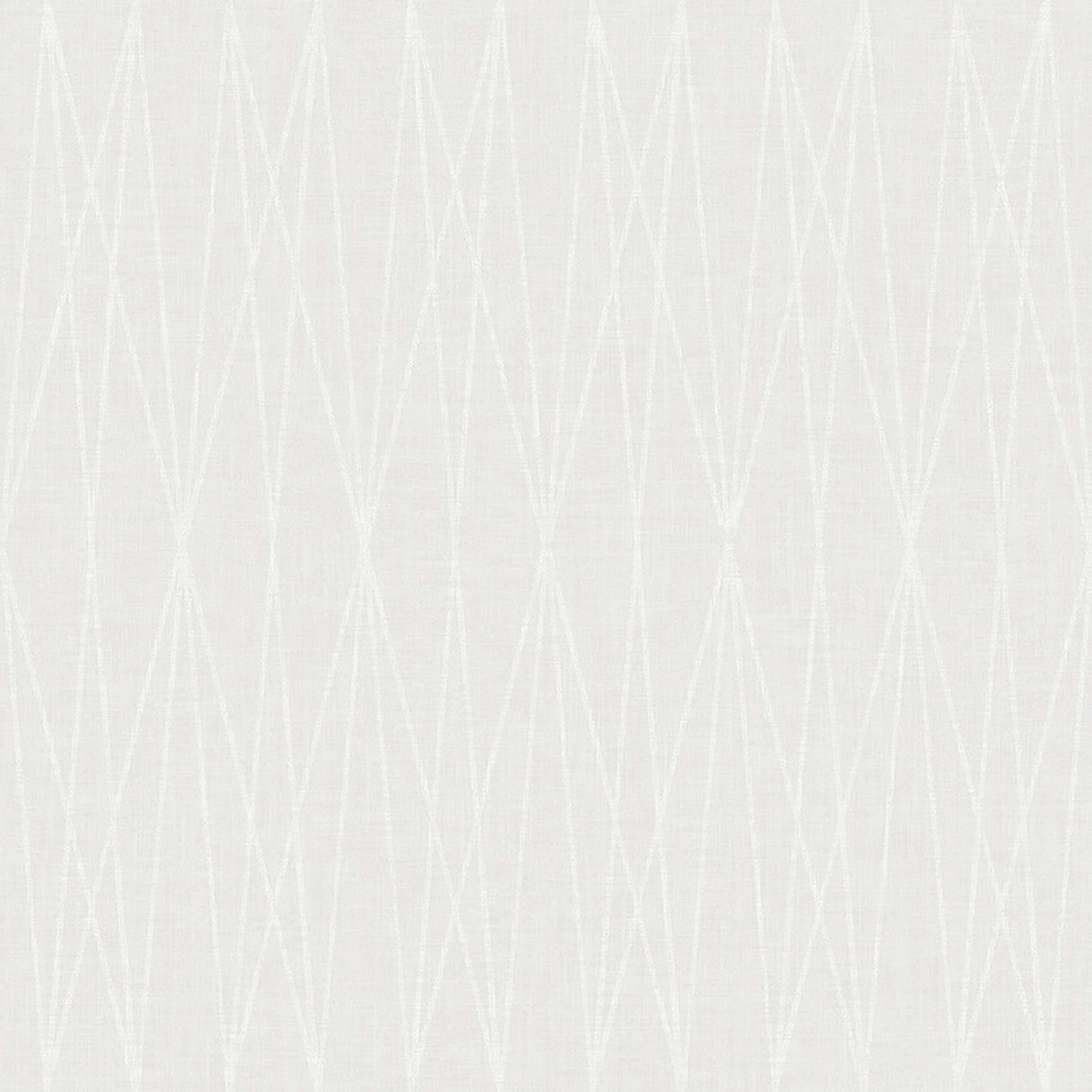 Angela 38764, tapet tapet med grafiskt mönster i vit. Från kollektionen Borosan Hem. Nonwoven-material med rak passning.
