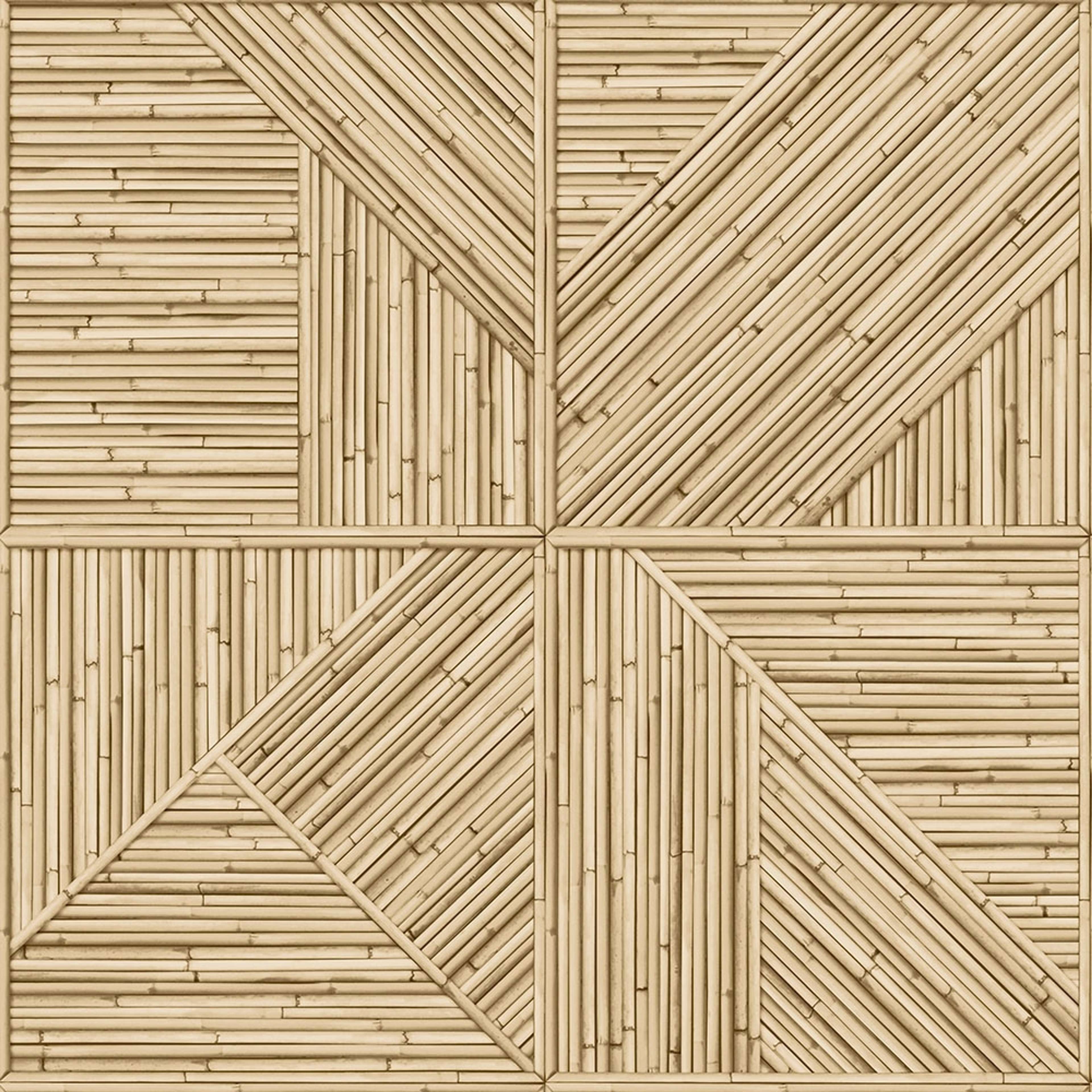 Paglia tapet i brun tapet med grafiskt mönster i brun. Från kollektionen jungle fever. Nonwoven-material med rak passning. Passar i vardagsrum och matsal.