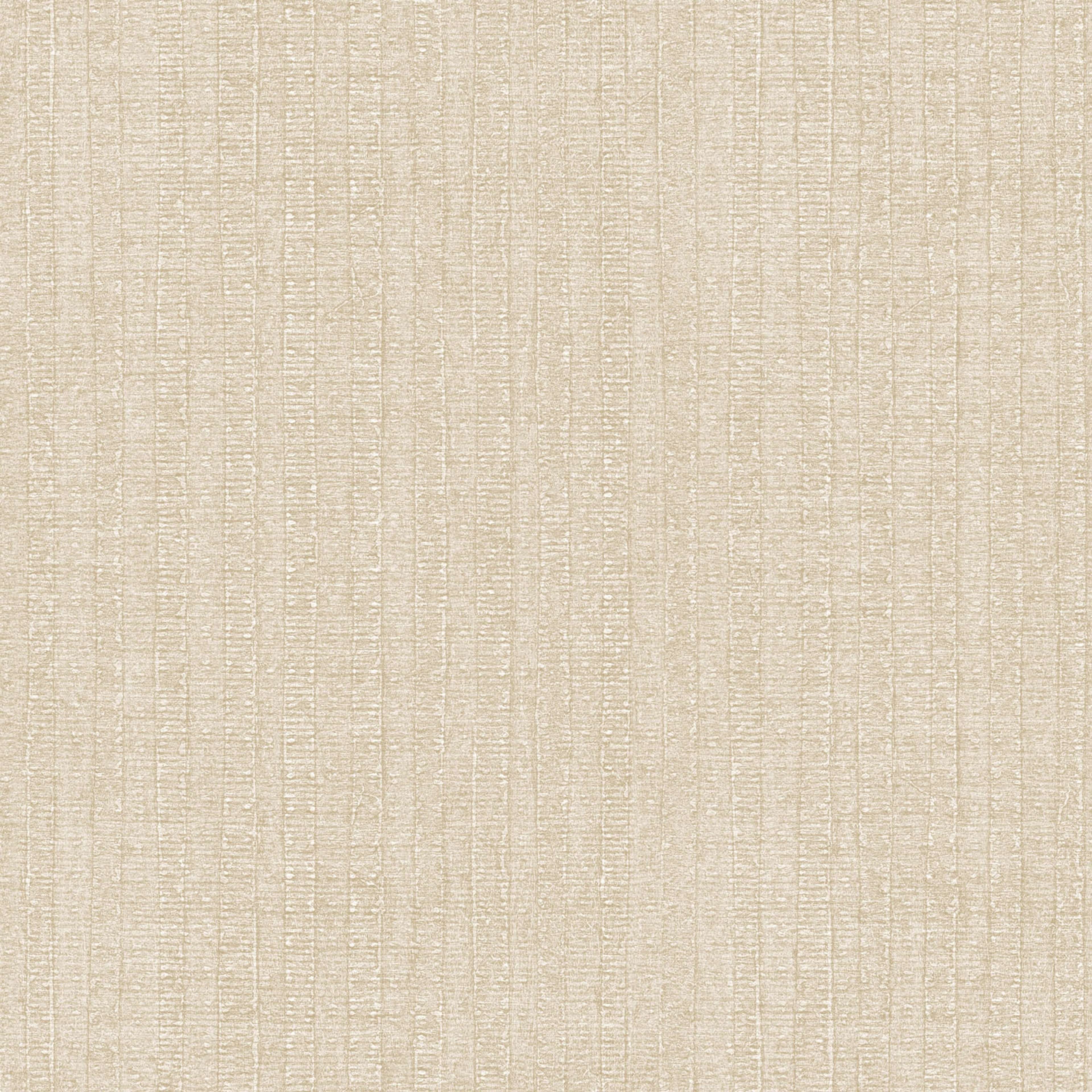 Moss Stripe tapet i beige tapet med randigt mönster i beige. Från kollektionen bazaar. Nonwoven-material med rak passning. Passar i vardagsrum och matsal.