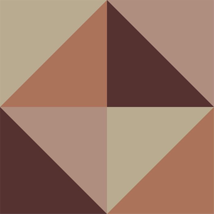 Design no 3 Röd tapet med grafiskt, retro mönster i röd. Från kollektionen Limited Edition 2023. Nonwoven-material med rak passning.