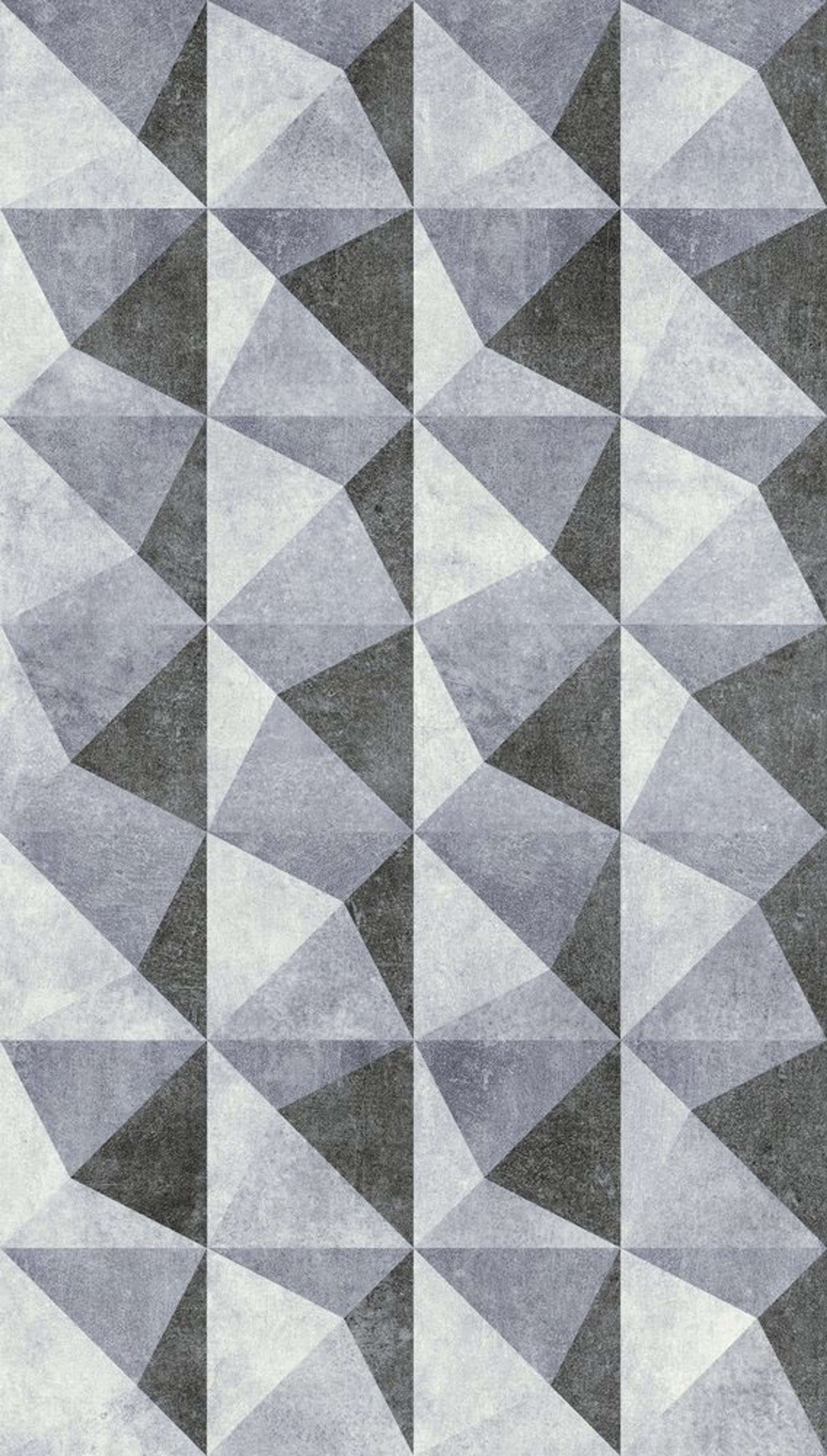 Graphics tapet med grafiskt mönster i blå. Från kollektionen The Wall. Nonwoven-material. Passar i vardagsrum och matsal.