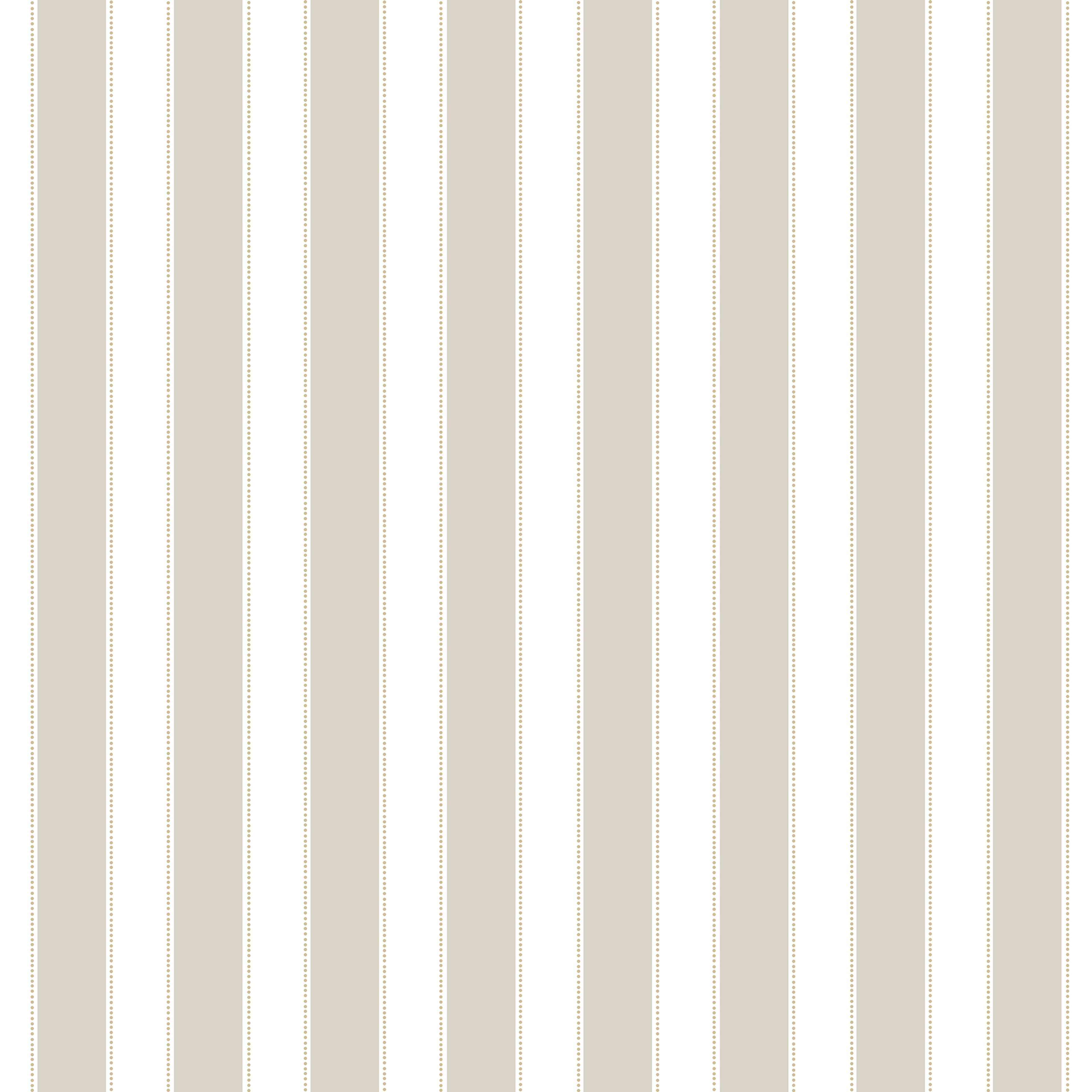 Gottfrid Beige tapet med randigt mönster i beige. Från kollektionen Gammalsvenska klassiker 1850–1950. Nonwoven-material med rak passning.