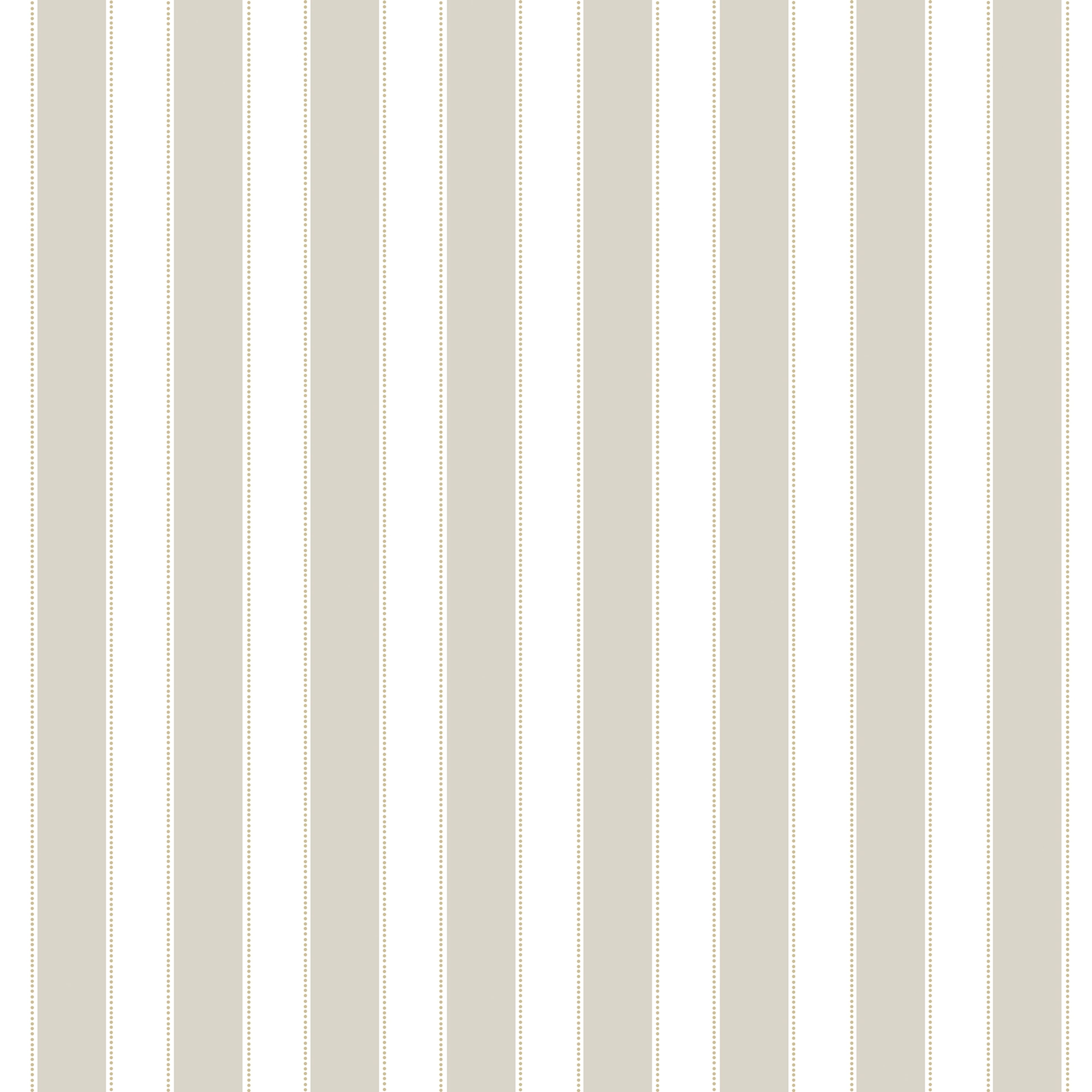Gottfrid Beige tapet med randigt mönster i beige. Från kollektionen Gammalsvenska klassiker 1850–1950. Nonwoven-material med rak passning.