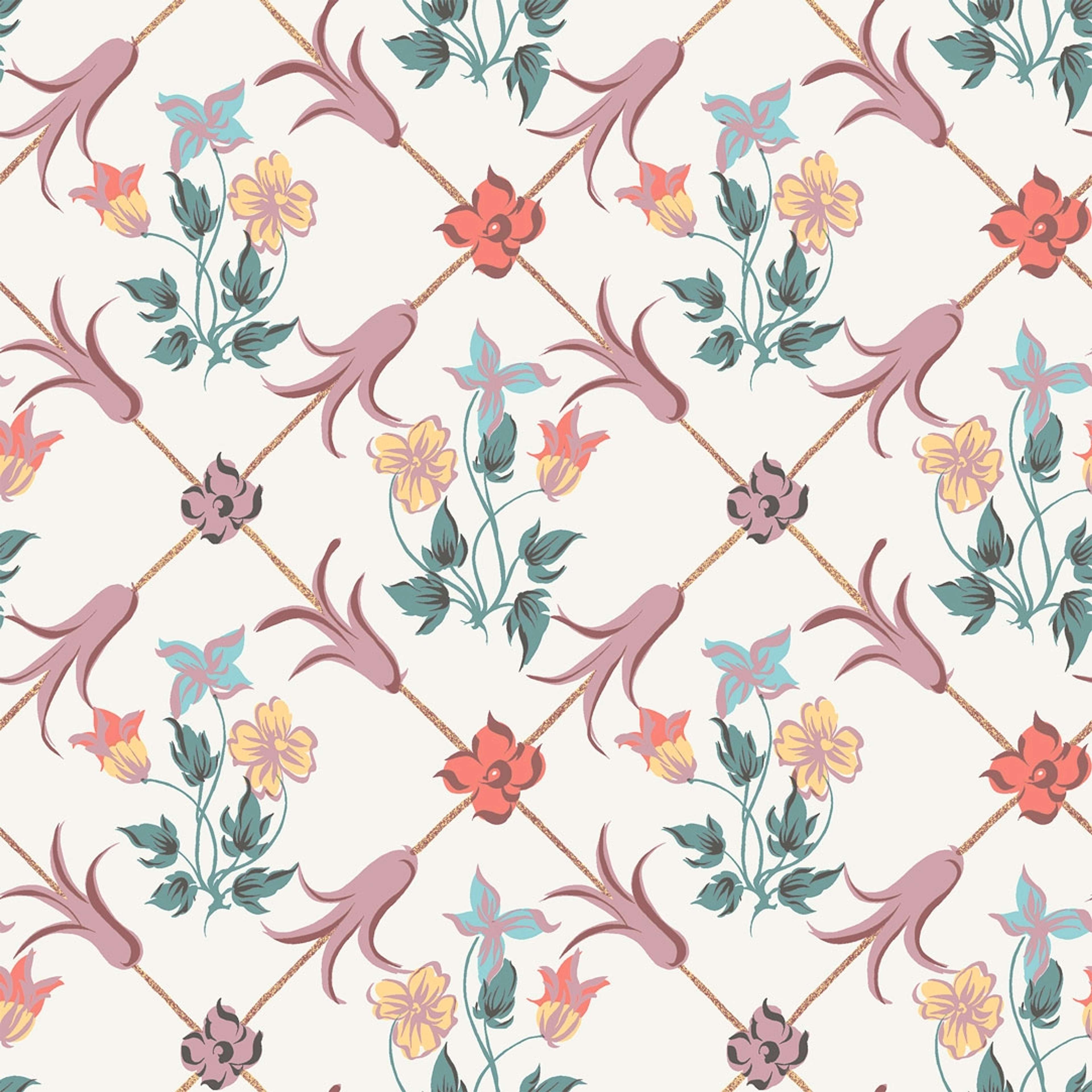 Tessin tapet från Boråstapeter med botaniskt mönster i rosa och beige. Från kollektionen anno. Nonwoven-material med rak passning. Vintage, city-stil. Passar i sovrum och matsal.