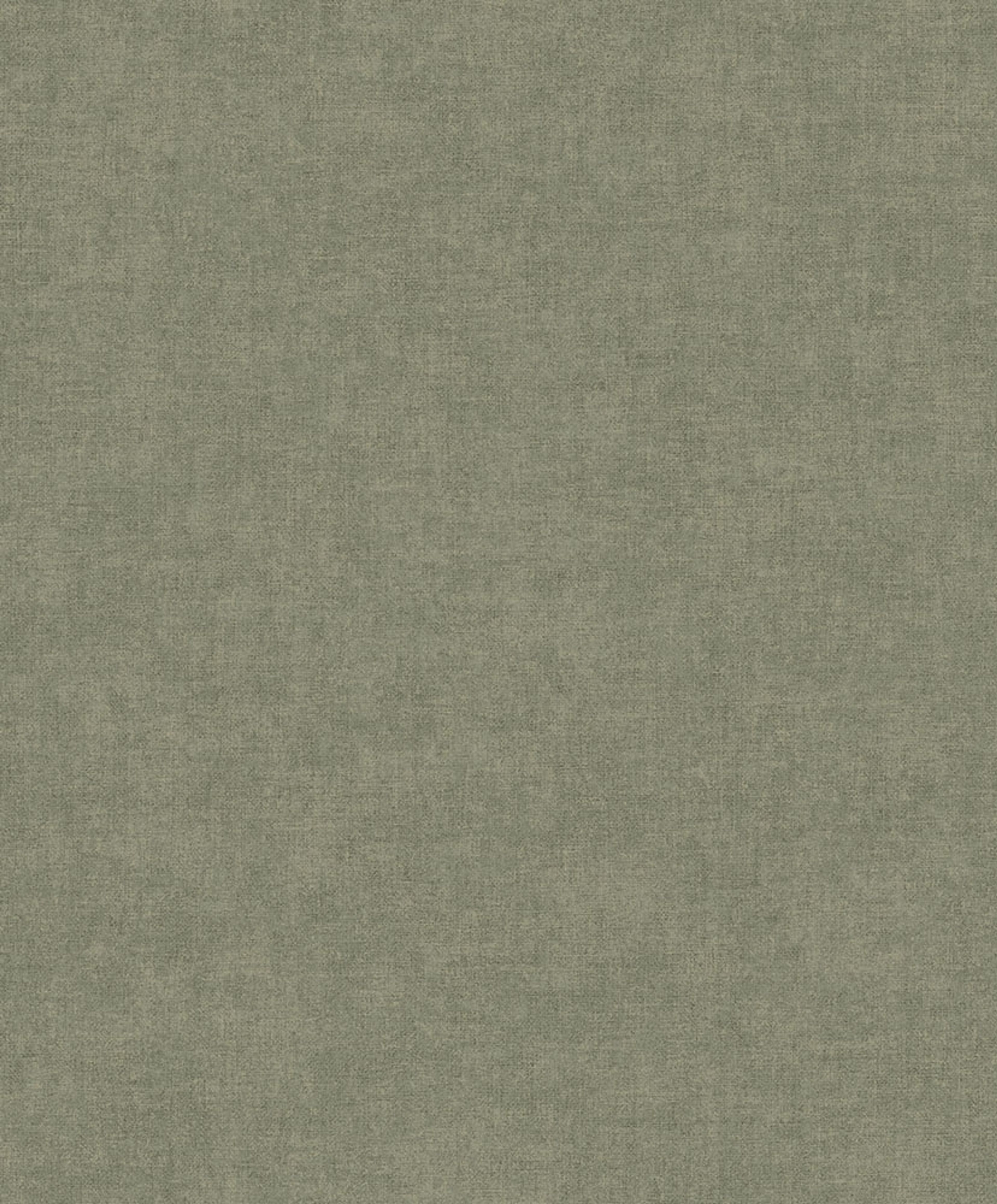 Melerad grön, tapet tapet enfärgad i grön. Från kollektionen Linum 2. Nonwoven-material.