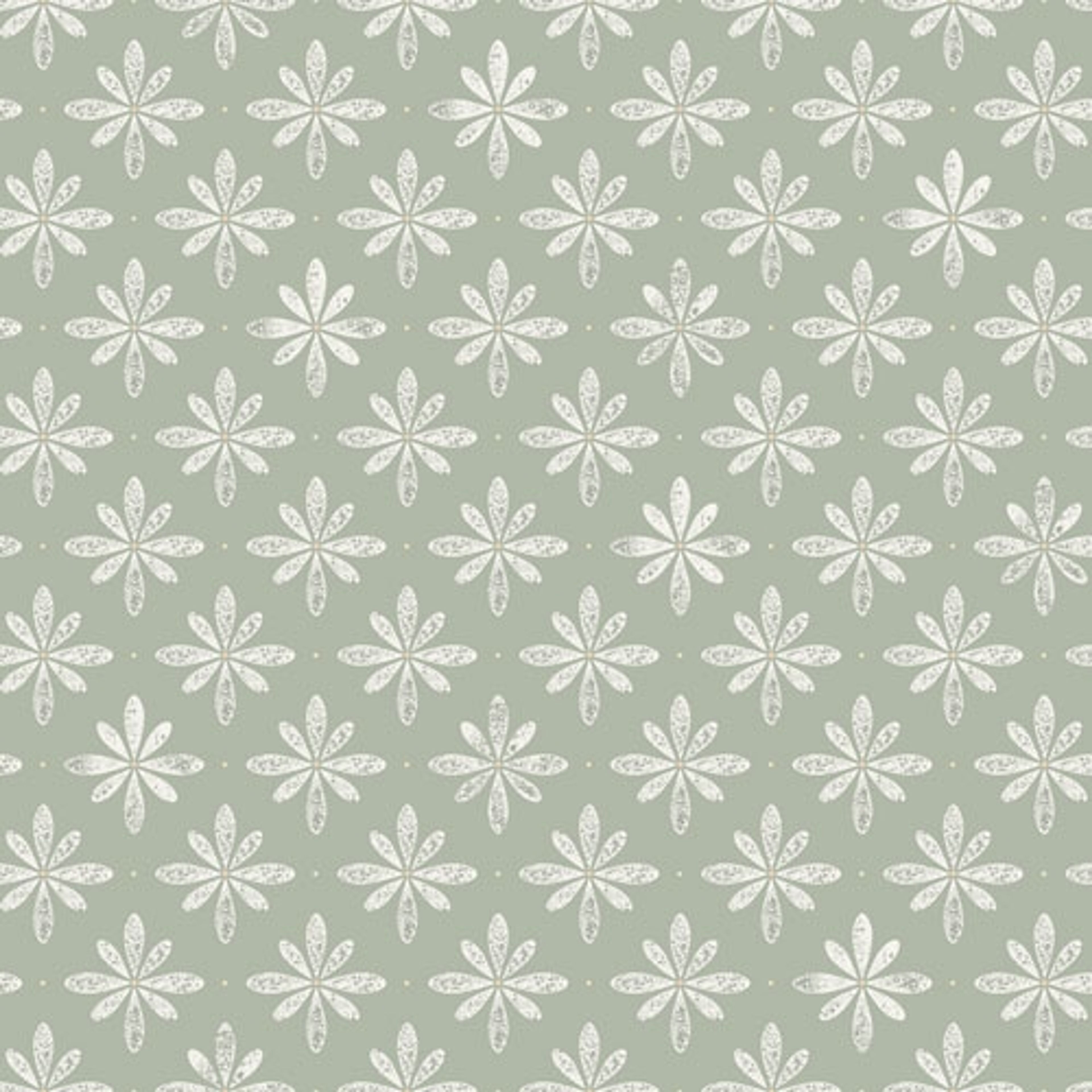 Flora tapet från Midbec med blommigt mönster i grå. Från kollektionen Havsblick. Nonwoven-material med rak passning.