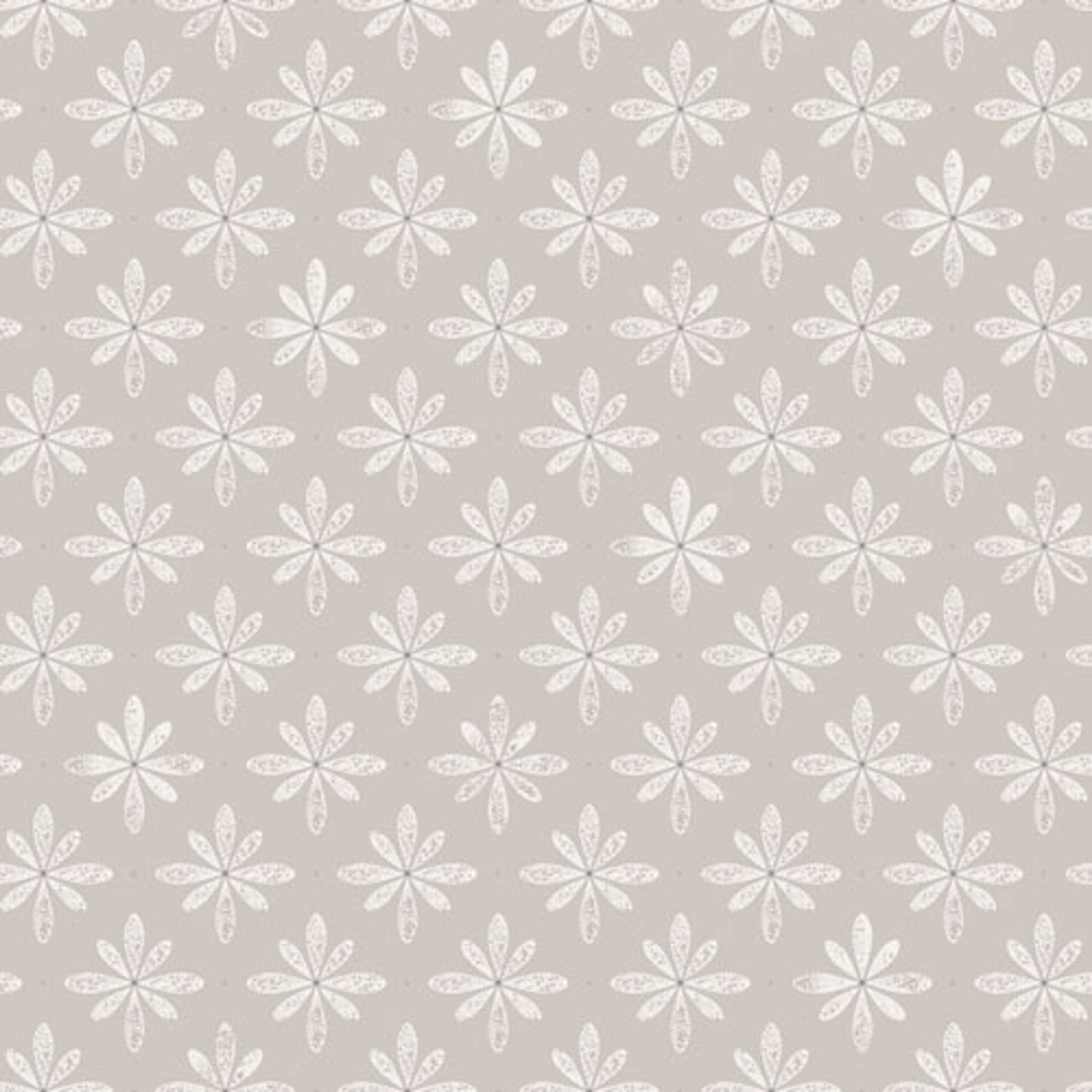 Flora tapet från Midbec med blommigt mönster i beige. Från kollektionen Havsblick. Nonwoven-material med rak passning.