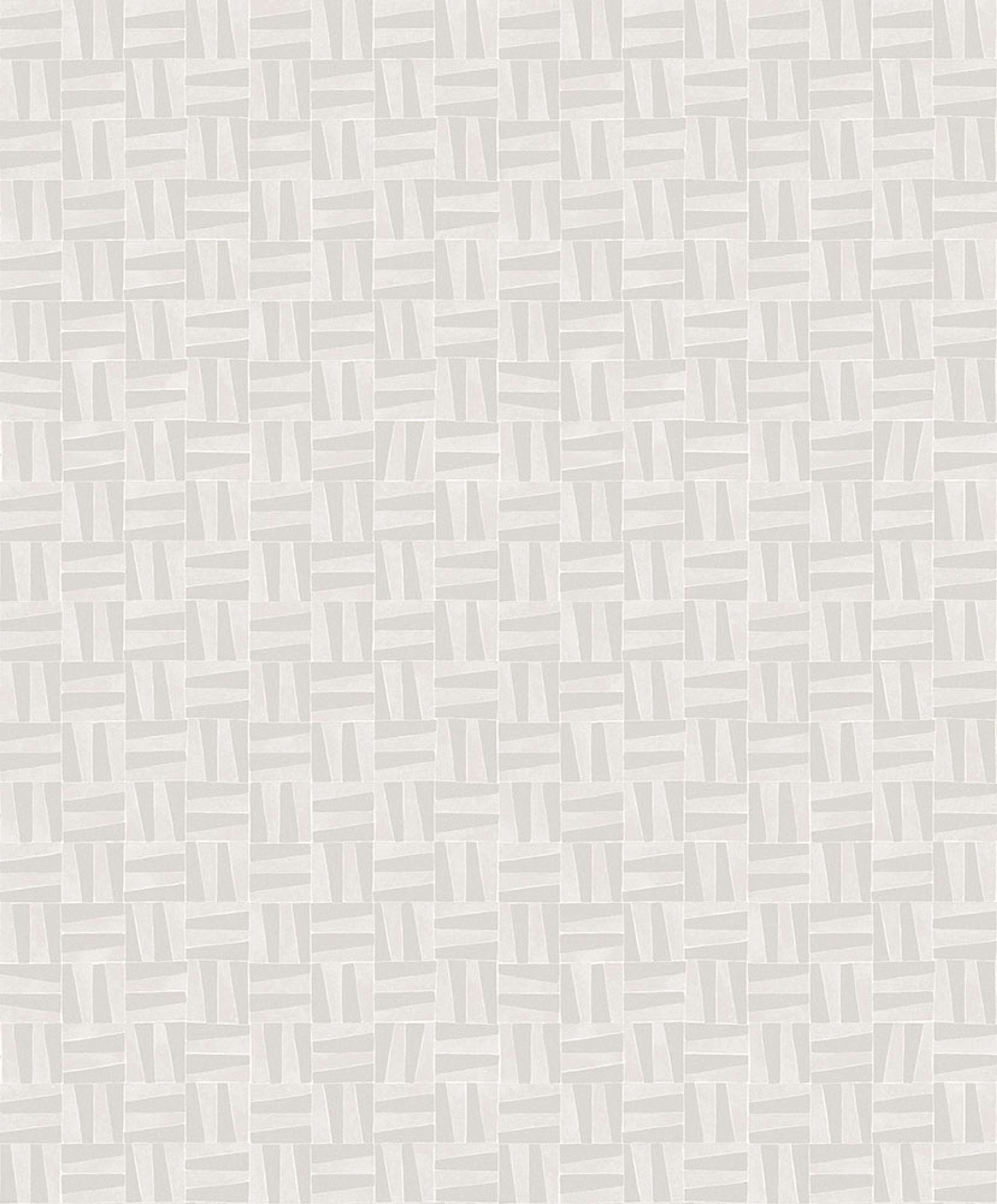 Olan, ljusgrå tapet tapet med geometriskt mönster i ljusgrå. Från kollektionen Aquila. Nonwoven-material med rak passning.