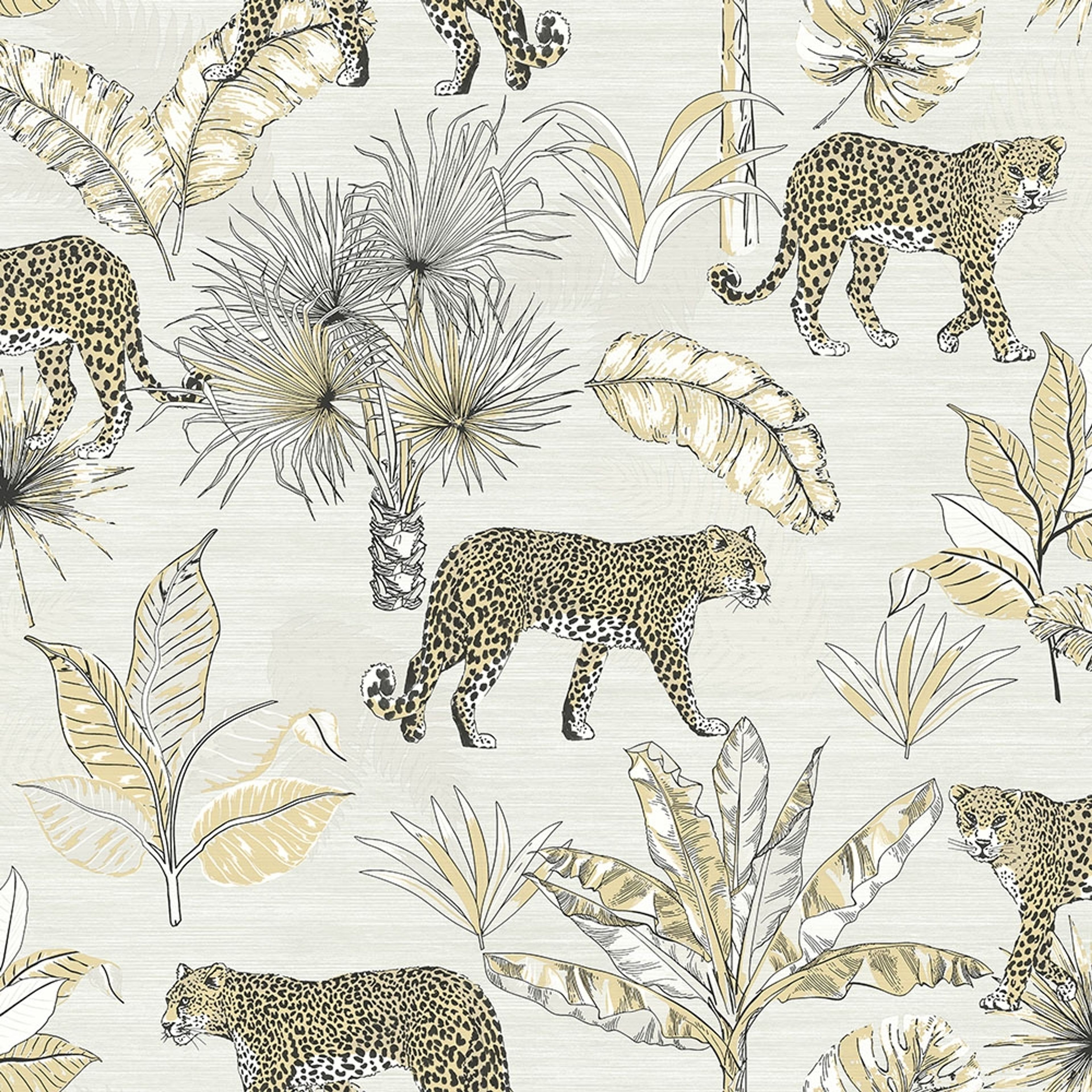 Leopard tapet i vit tapet med djur mönster i vit. Från kollektionen jungle fever. Nonwoven-material med rak passning. Passar i vardagsrum och matsal.