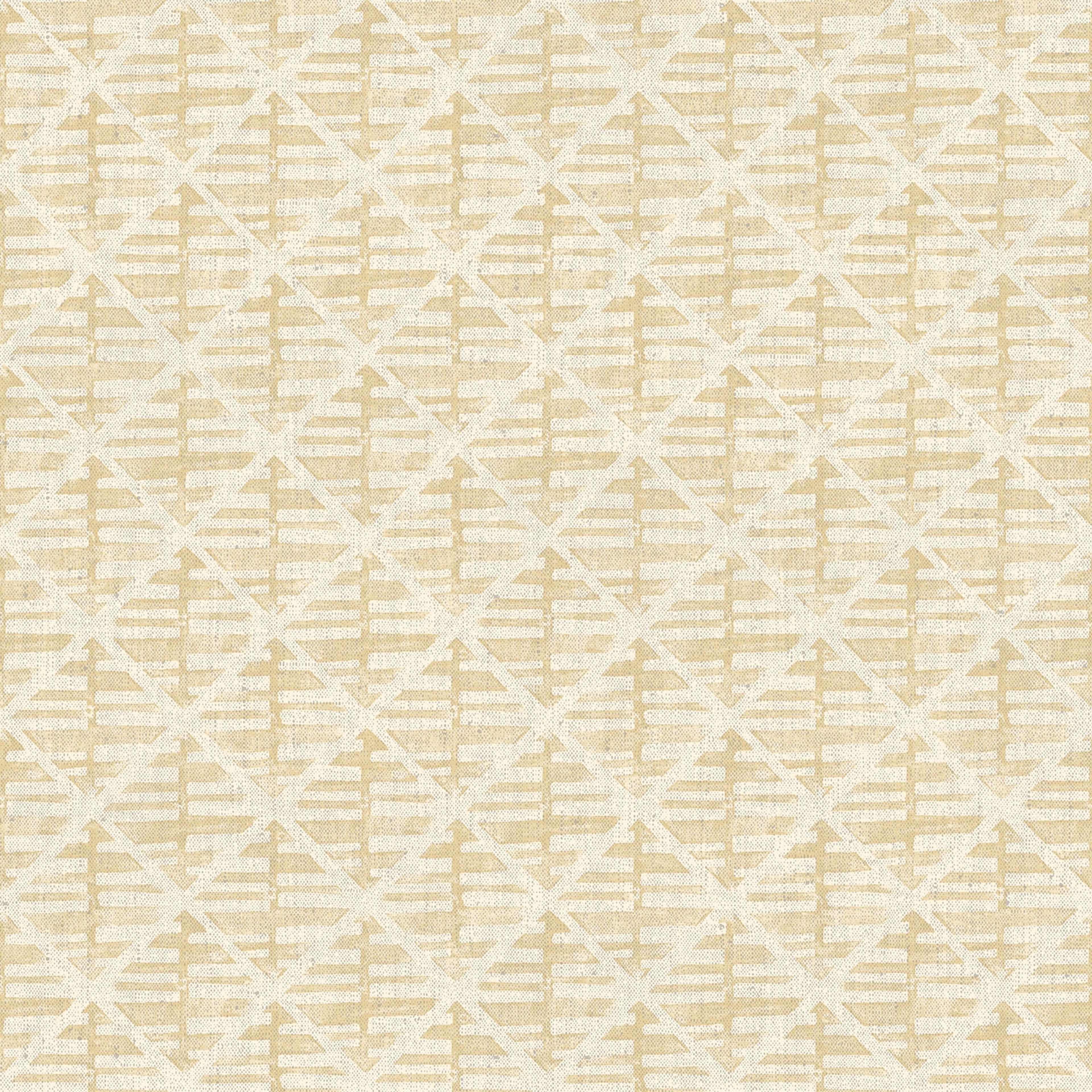 Block Print tapet i gul tapet med rutigt mönster i gul. Från kollektionen bazaar. Nonwoven-material med rak passning. Passar i vardagsrum och matsal.