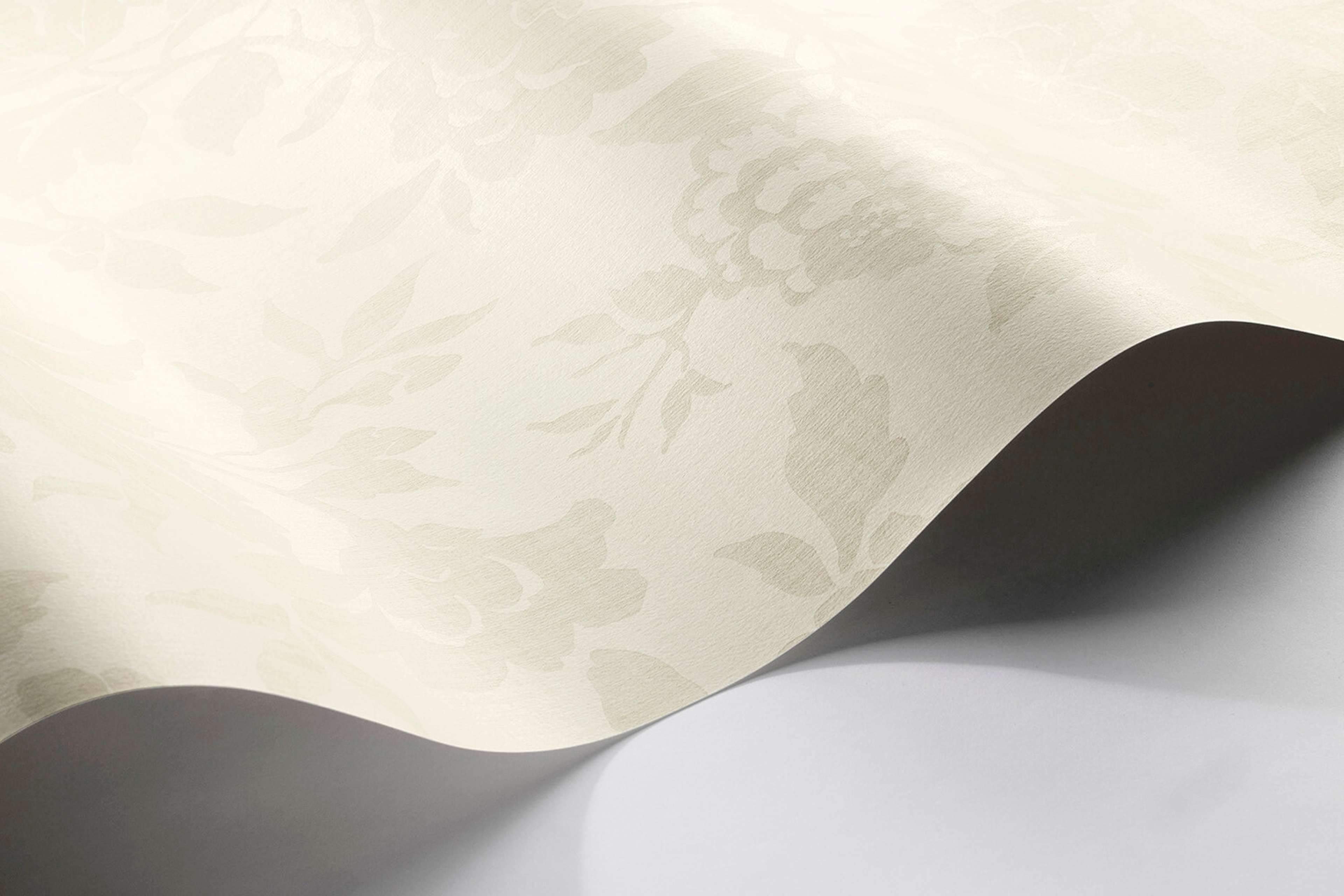 Borosan 21 8609 tapet med blommigt mönster i gul. Från kollektionen Borosan 21. Papper-material med rak passning.