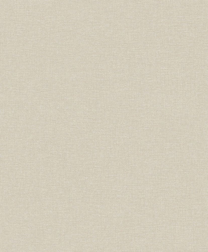 Textil cream, tapet tapet enfärgad i beige. Från kollektionen Linum 2. Nonwoven-material.