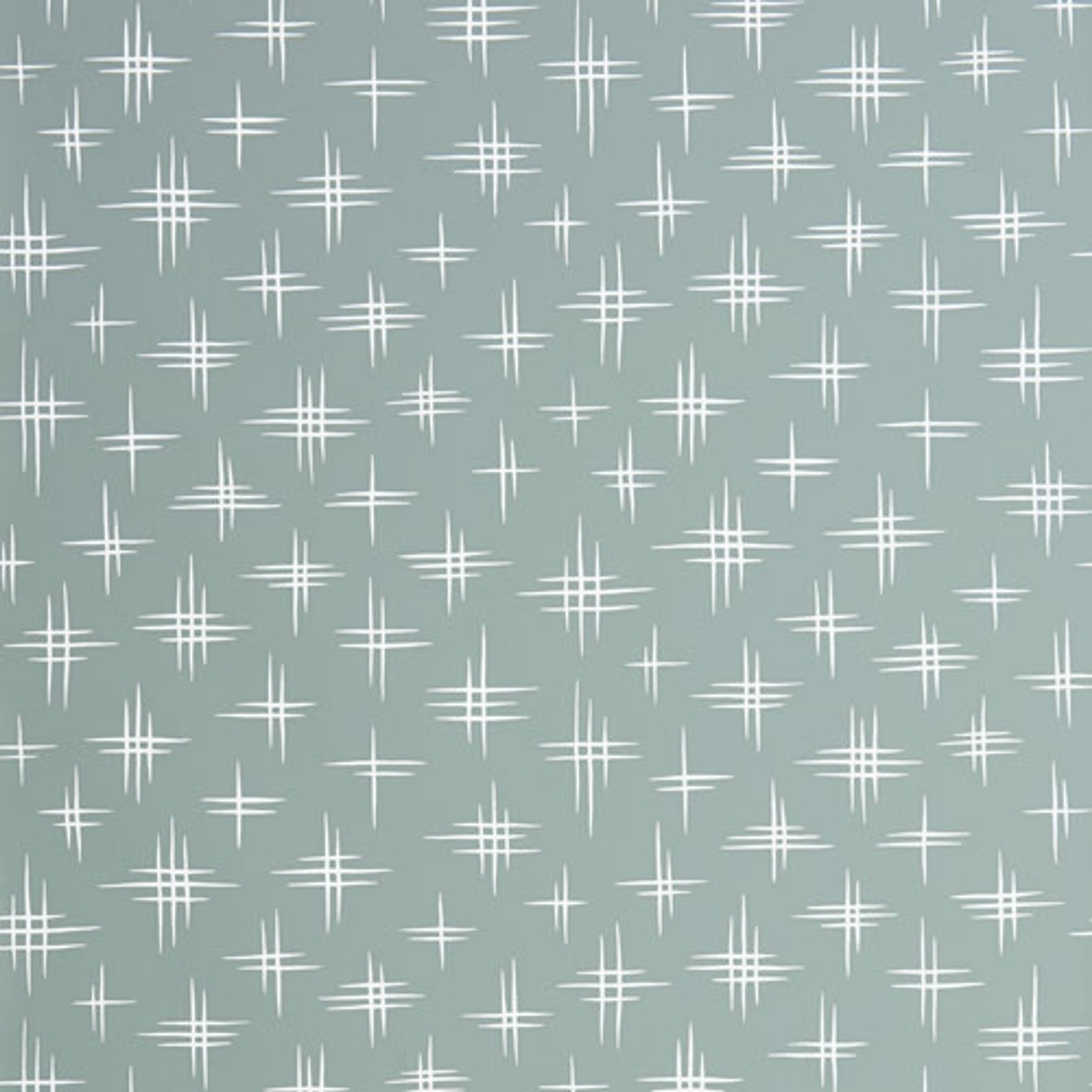 Limelight Lantern tapet från Midbec med himmel mönster i turkos. Från kollektionen Pioneer. Nonwoven-material med förskjuten passning.
