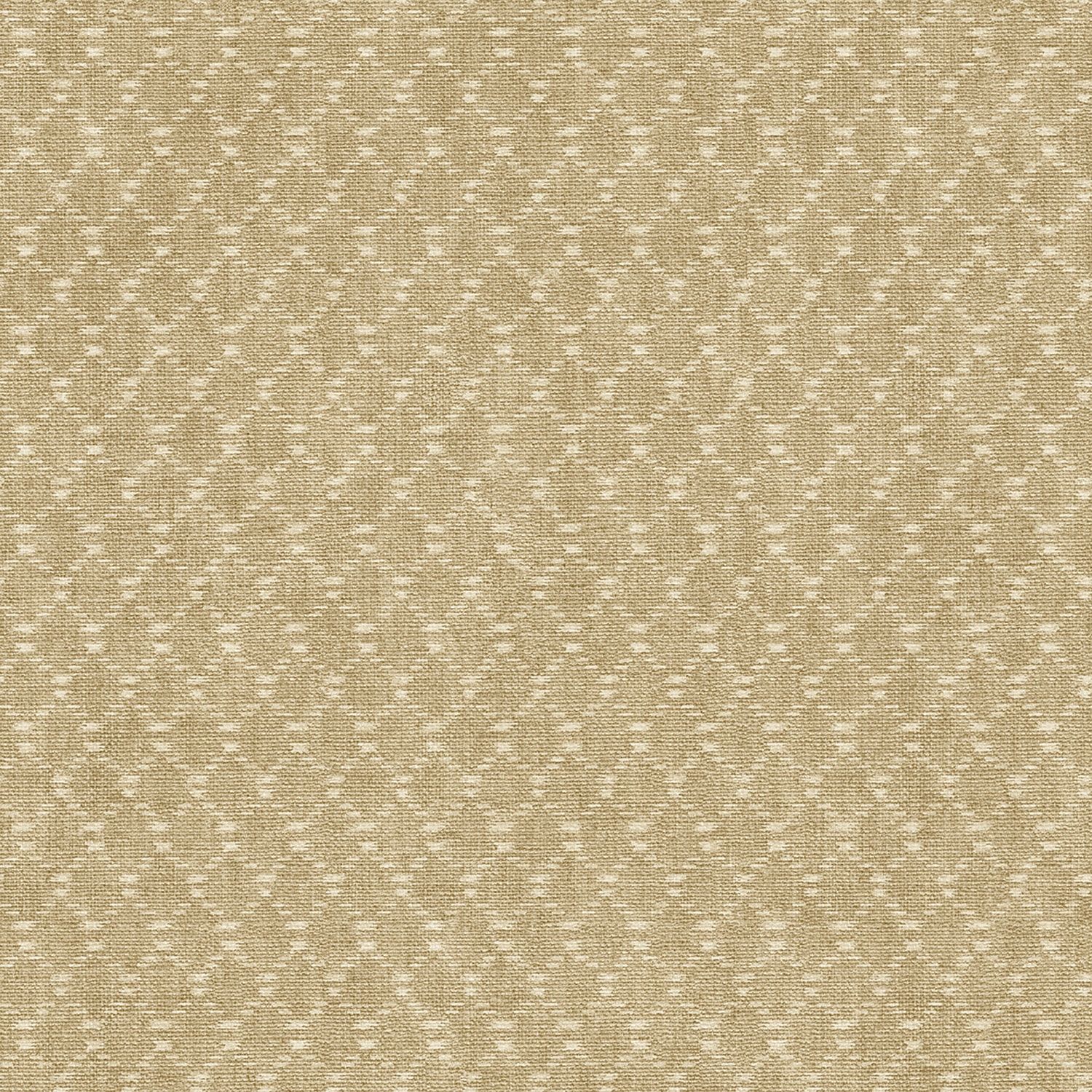 Ikat Textile tapet med rutigt mönster i beige. Från kollektionen Tahiti. Nonwoven-material med rak passning. Vintage-stil. Passar i vardagsrum, matsal och hall.