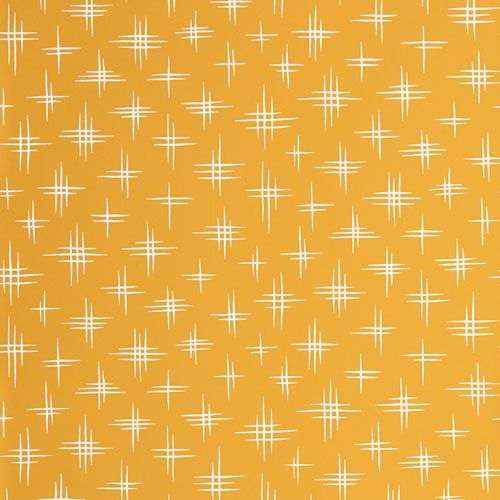 Limelight Static tapet från Midbec med himmel mönster i gul. Från kollektionen Pioneer. Nonwoven-material med förskjuten passning.