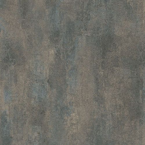 Aponia Slate tapet från Midbec med botaniskt mönster i guld och blå. Från kollektionen Colours. Nonwoven-material med förskjuten passning. Vintage-stil.