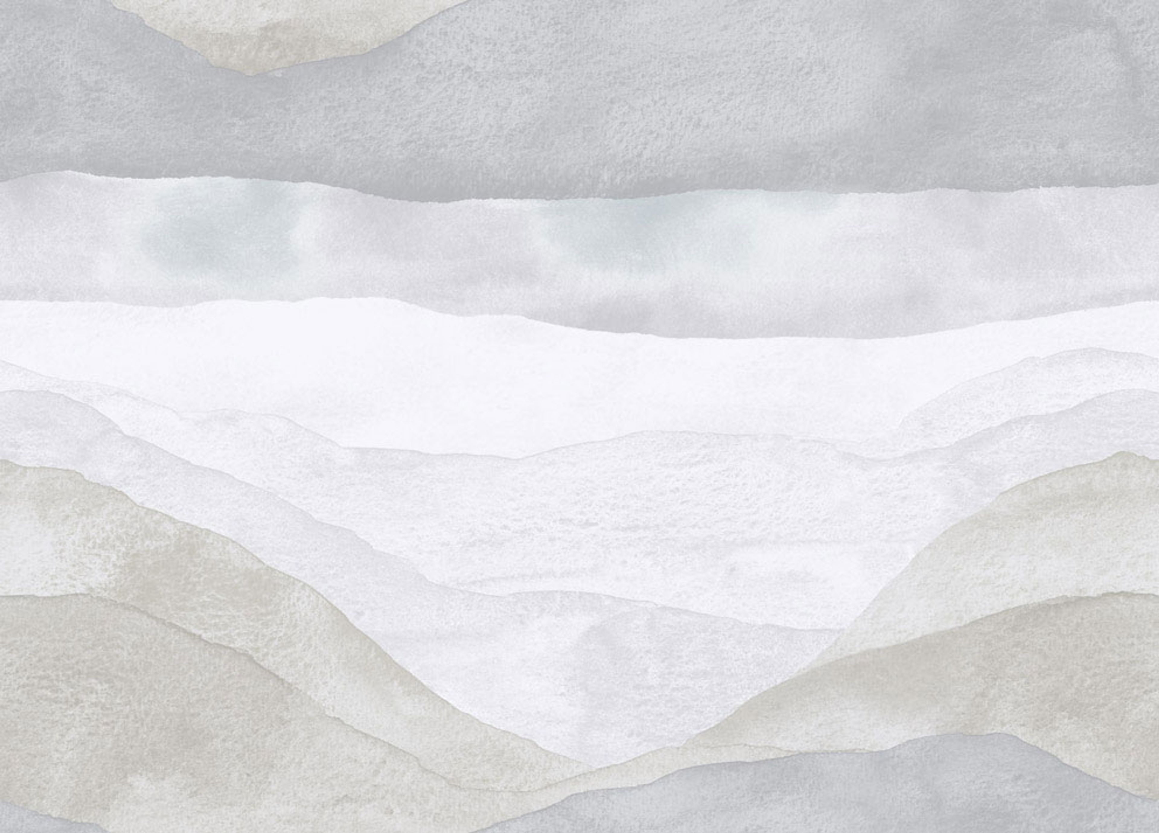 Joiku tapet med naturochlandskap mönster i beige. Från kollektionen Marimekko 6. Nonwoven-material med rak passning.