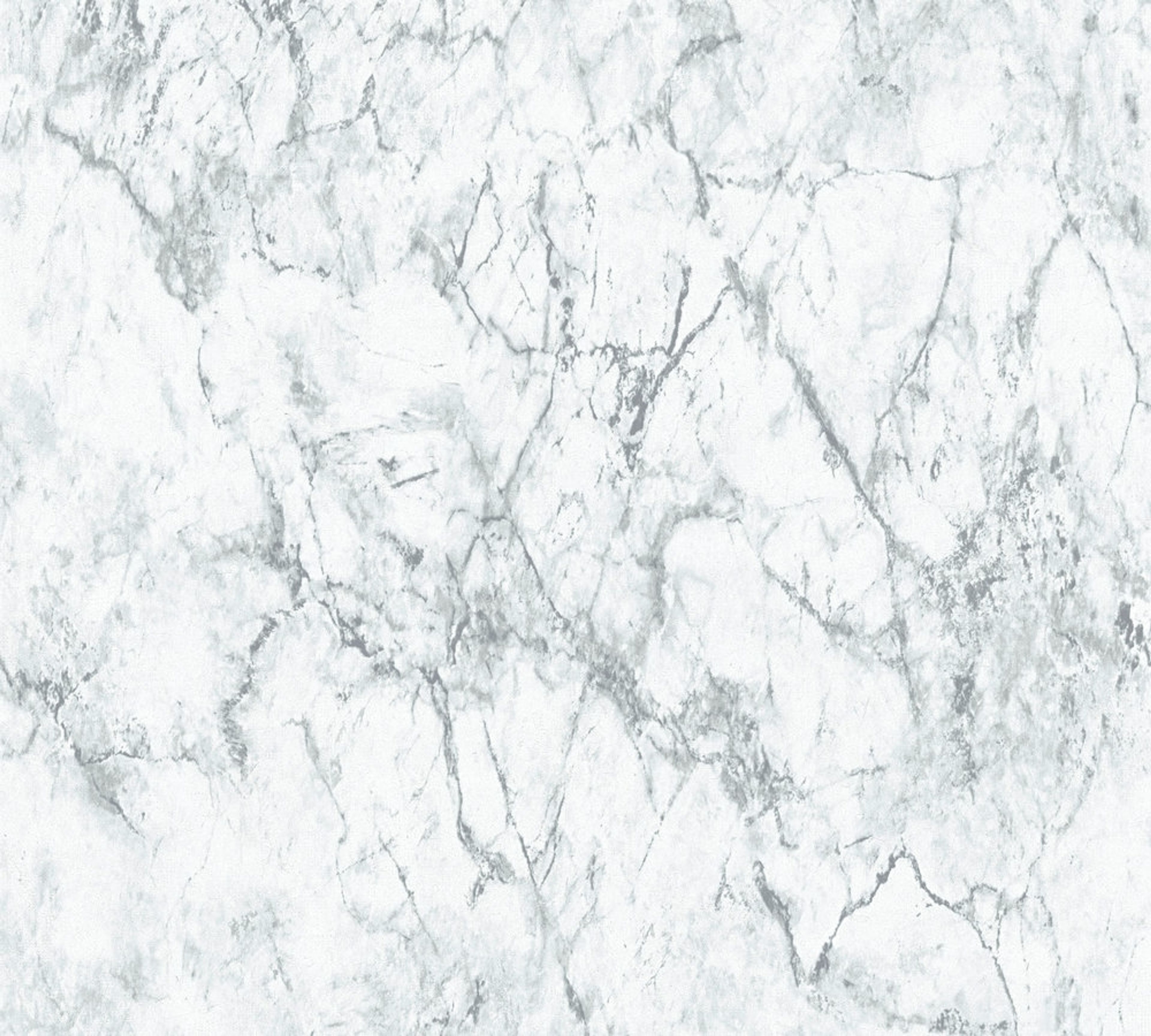 Marble, strukturtapet i vit och grå tapet med tegelsten mönster i vit. Från kollektionen best of wood n stone 2. Nonwoven-material med förskjuten passning. Passar i vardagsrum och matsal.