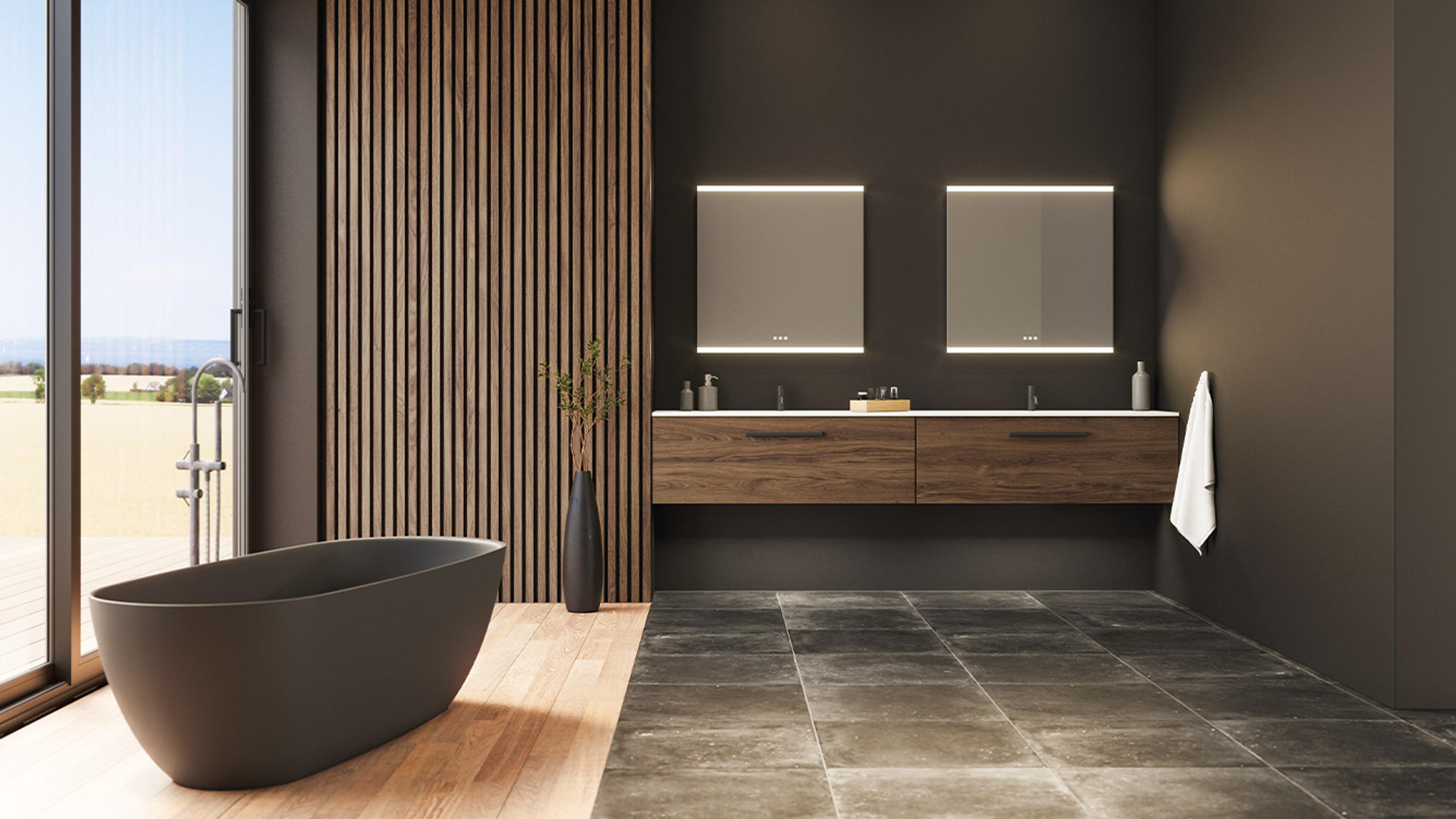 Dansani Inzo Urban baderomsmøbel i 240 cm bredde