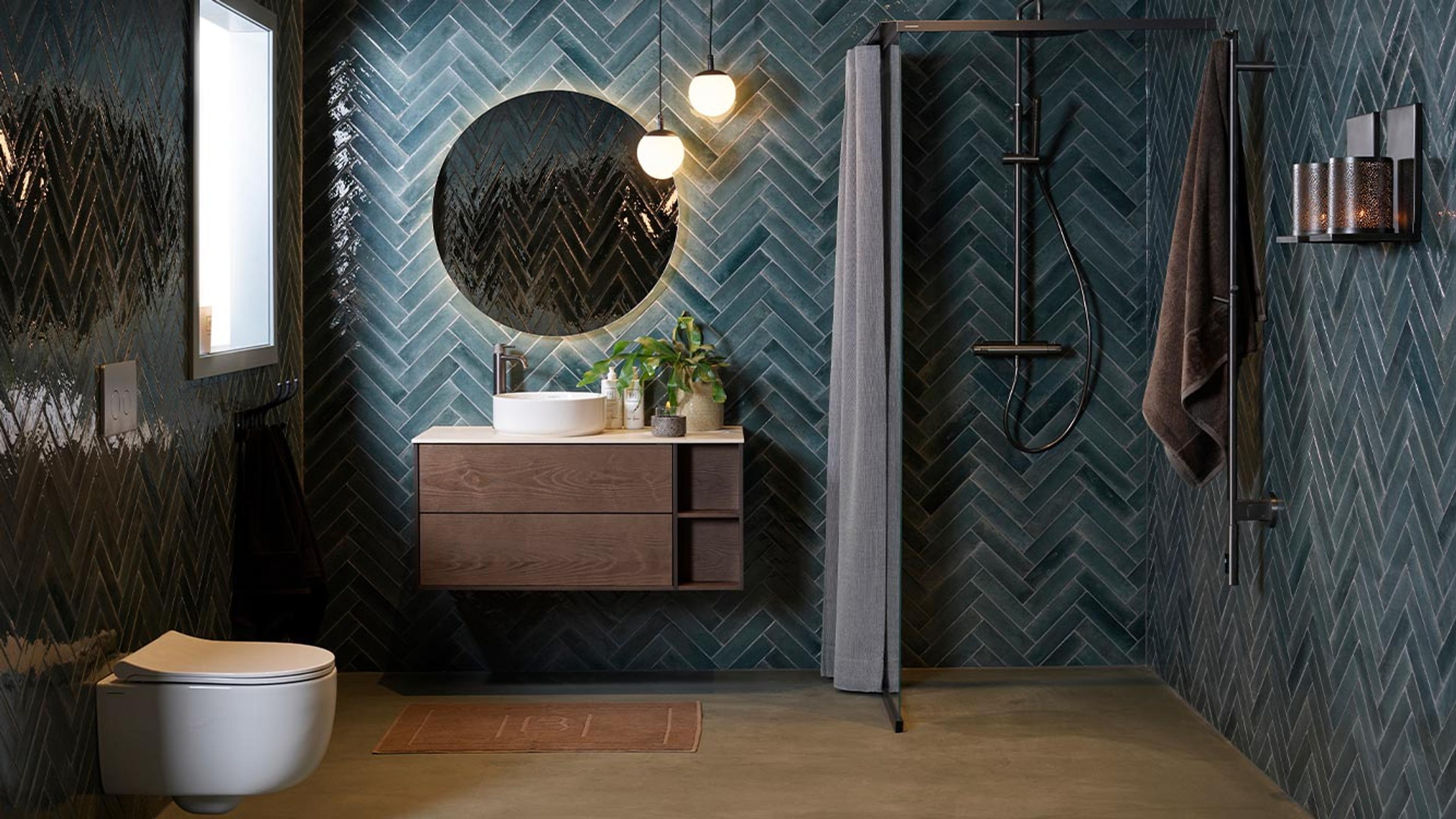 Svedbergs by Halvor Bakke Epos bad innredning