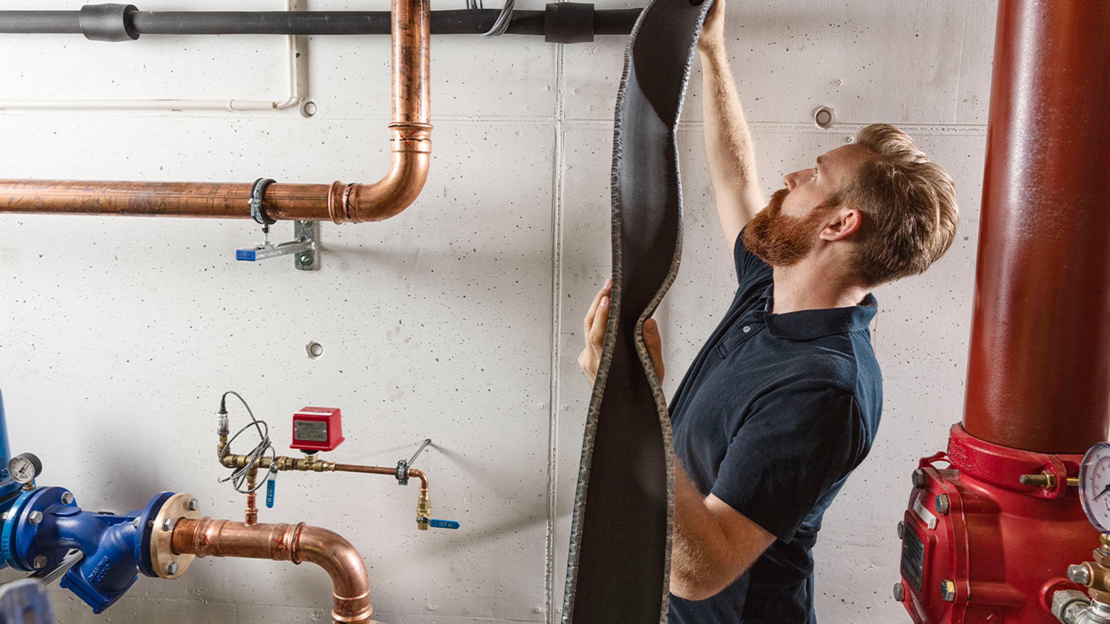Comfort rørlegger hjelper deg med isolasjon av rørene