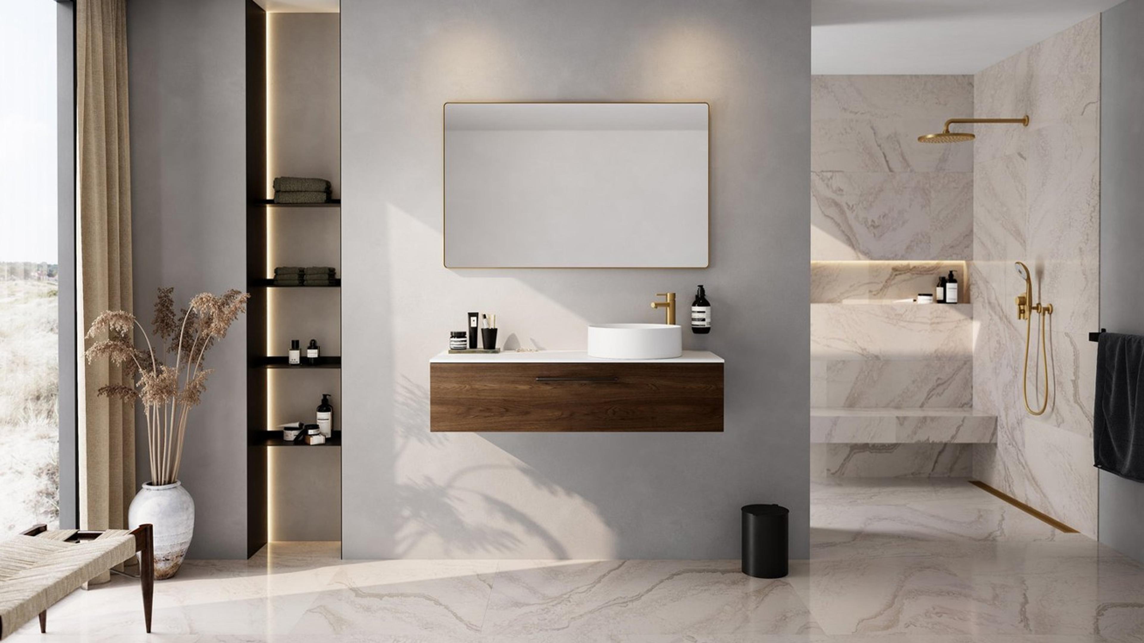 Linn Bad Ingrid baderomsmøbel i eik