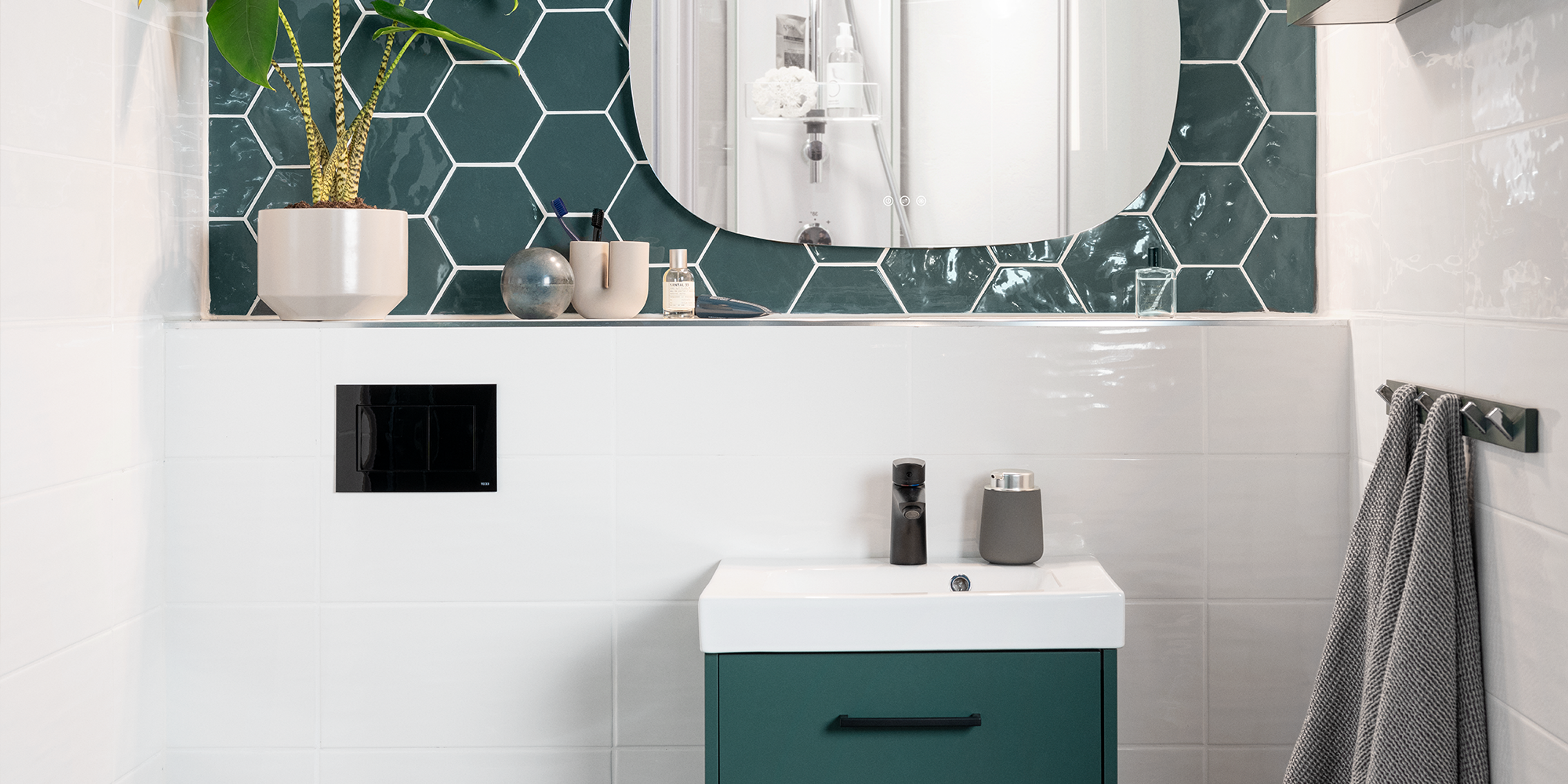 Baderomsmøbler til små bad