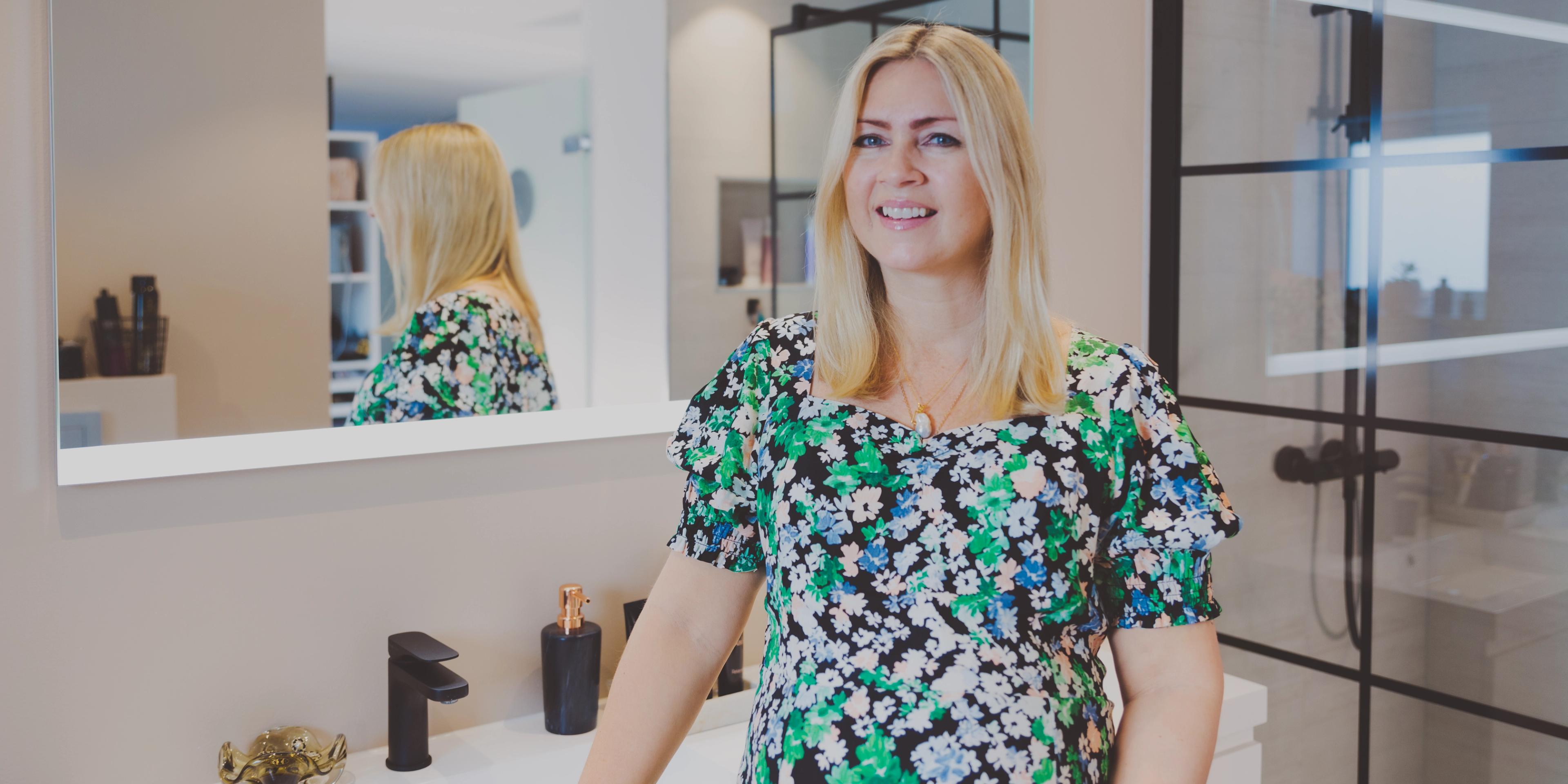 Hjemme hos moteeskpert Silje Pedersen.