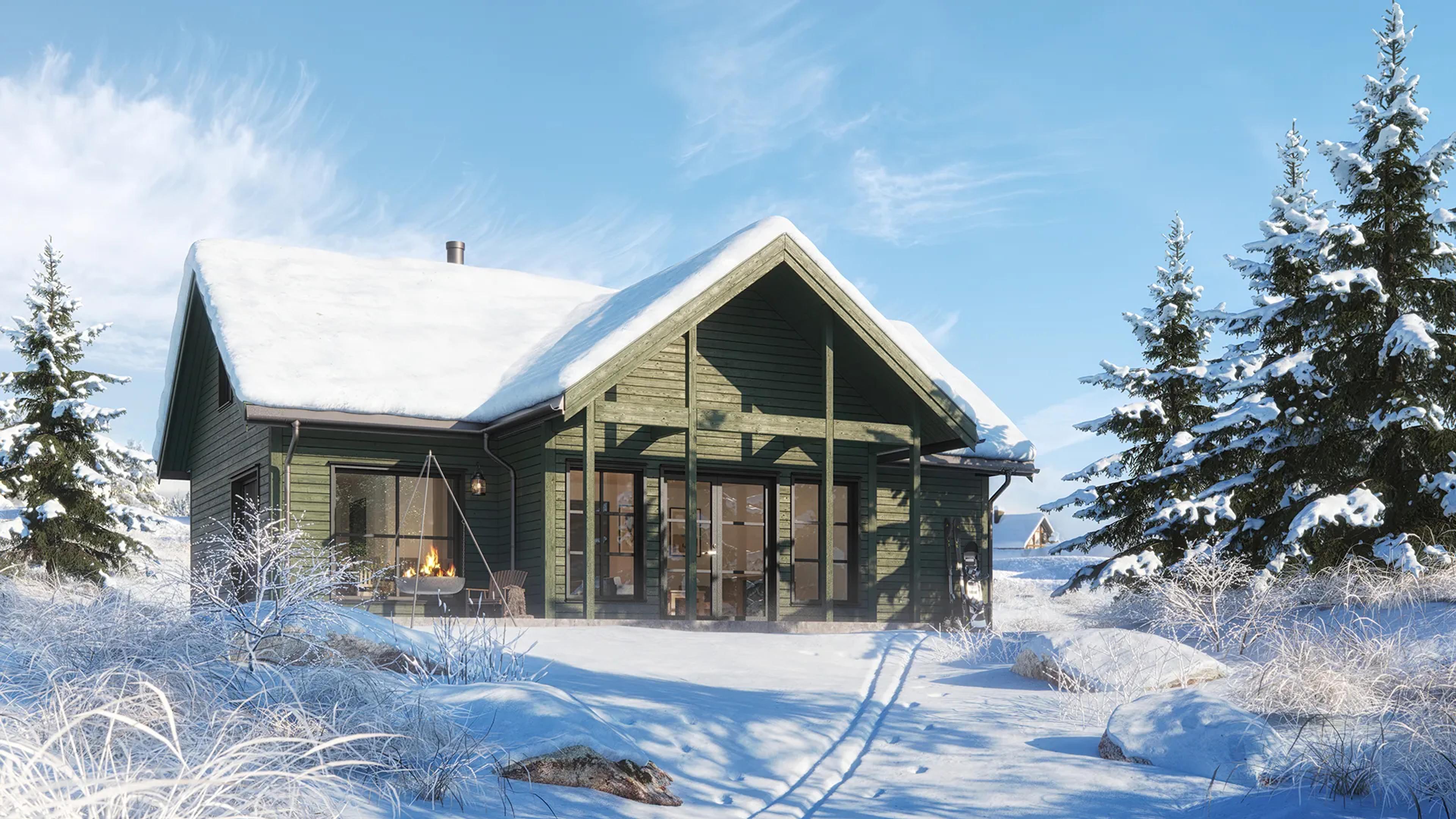 Lindevik - Koselig og klassisk familiehytte fra Mesterhus