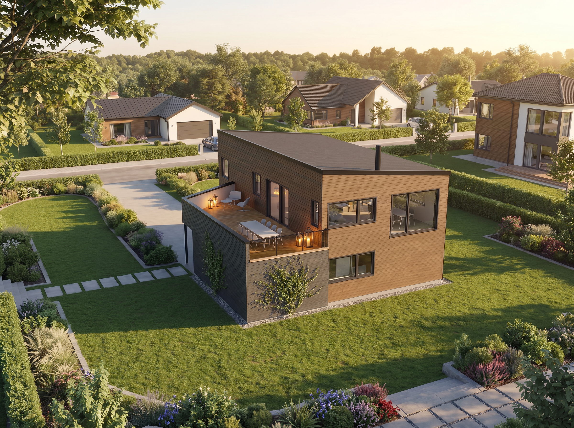Støle 160 med utleie og stor terrasse