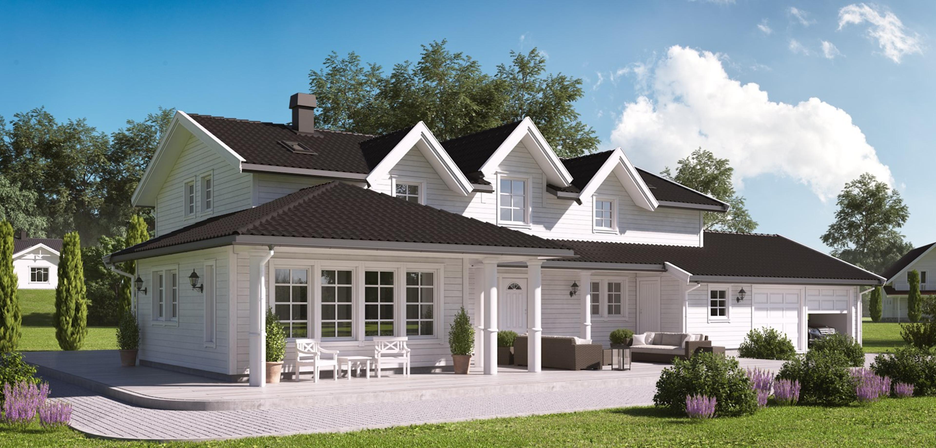 Kongsgård - herskapelig hus
