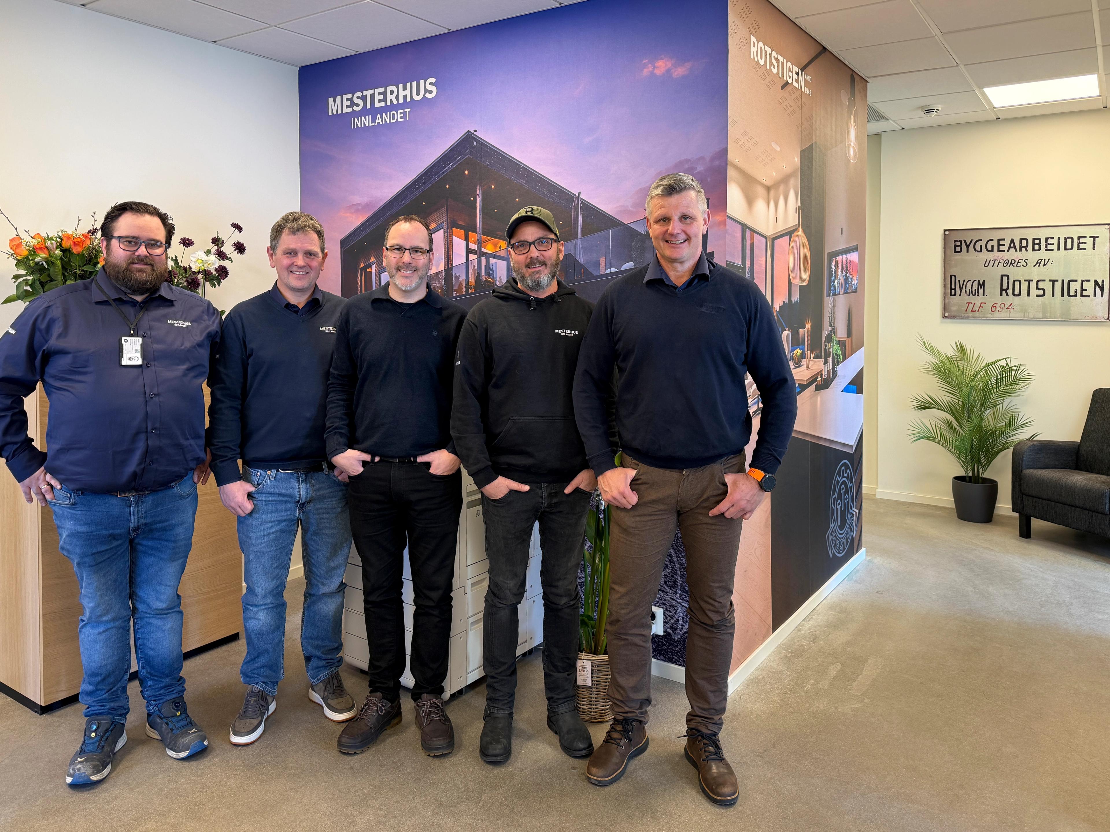 Anders, Terje, Øyvind, Trond, Bjørn Åge