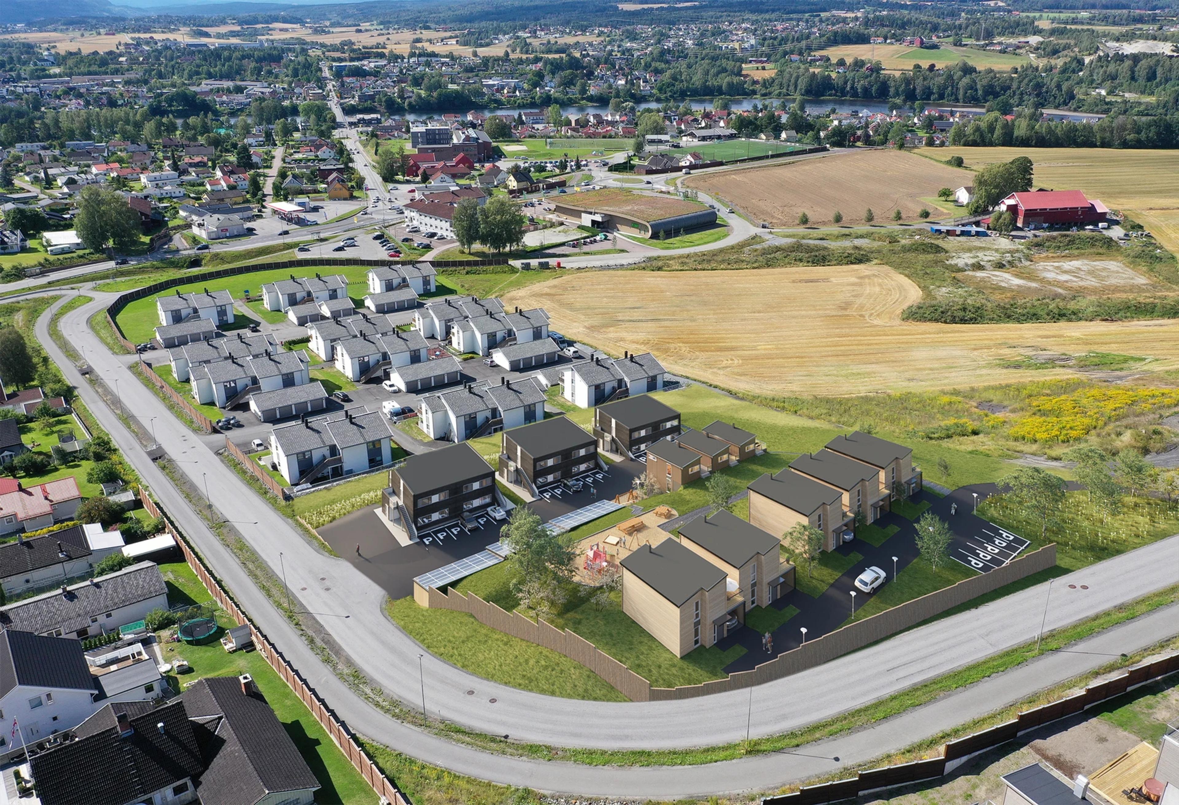 Harakolltunet - kjedede eneboliger