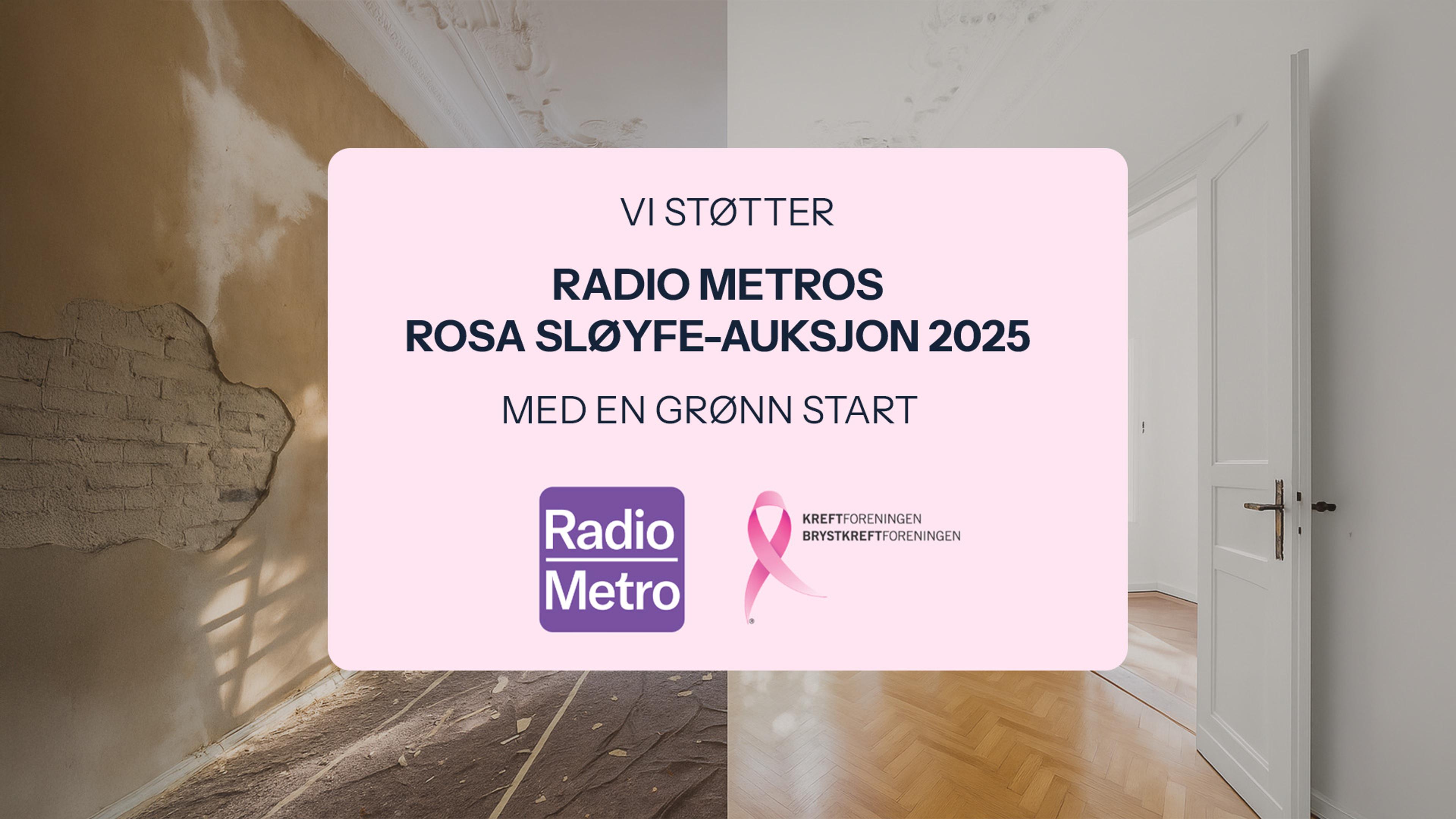 Mesterhus støtter Rosa Sløyfe-auksjonen 2025