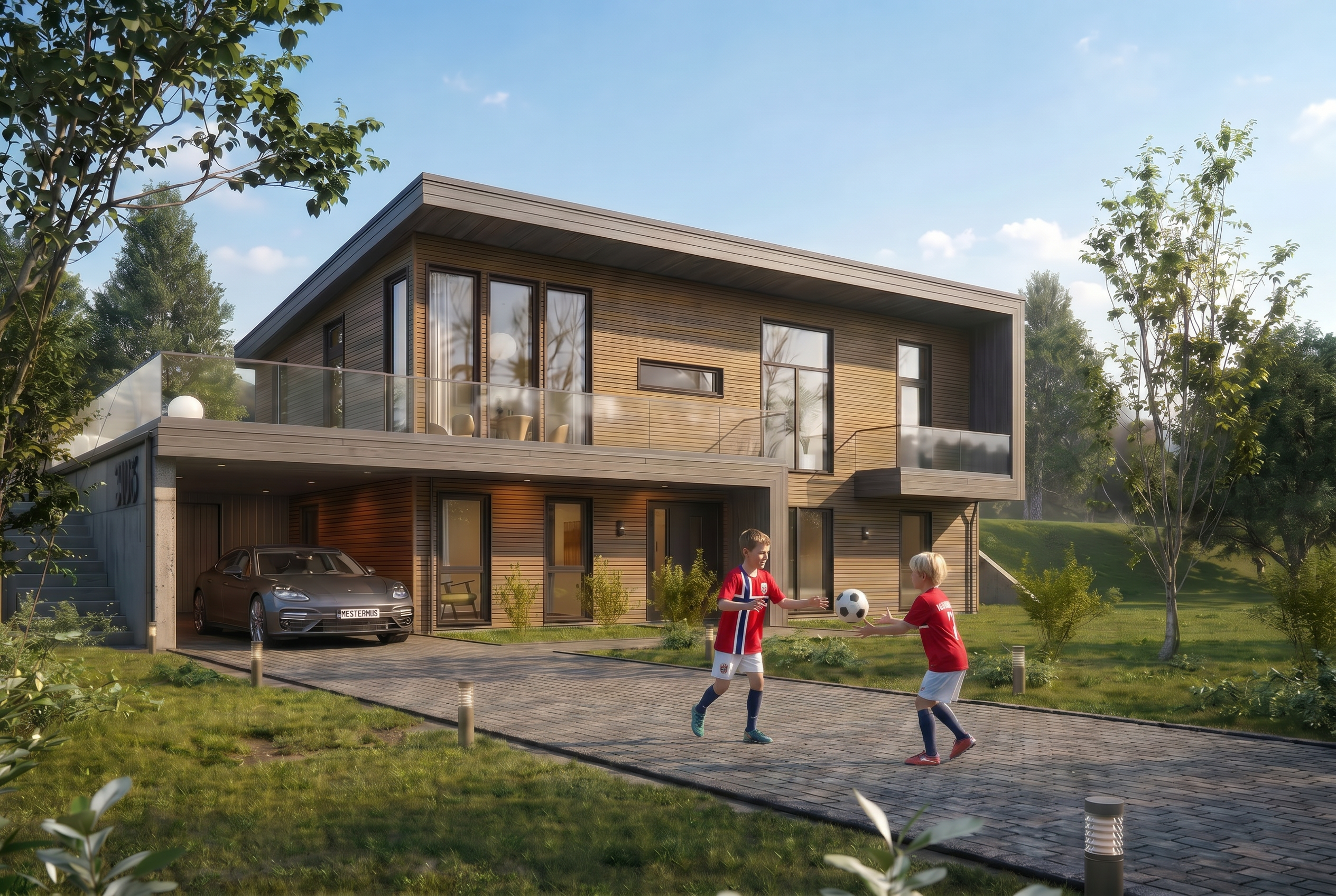 Velkommen til Mesterhus! Det blir som avtalt.