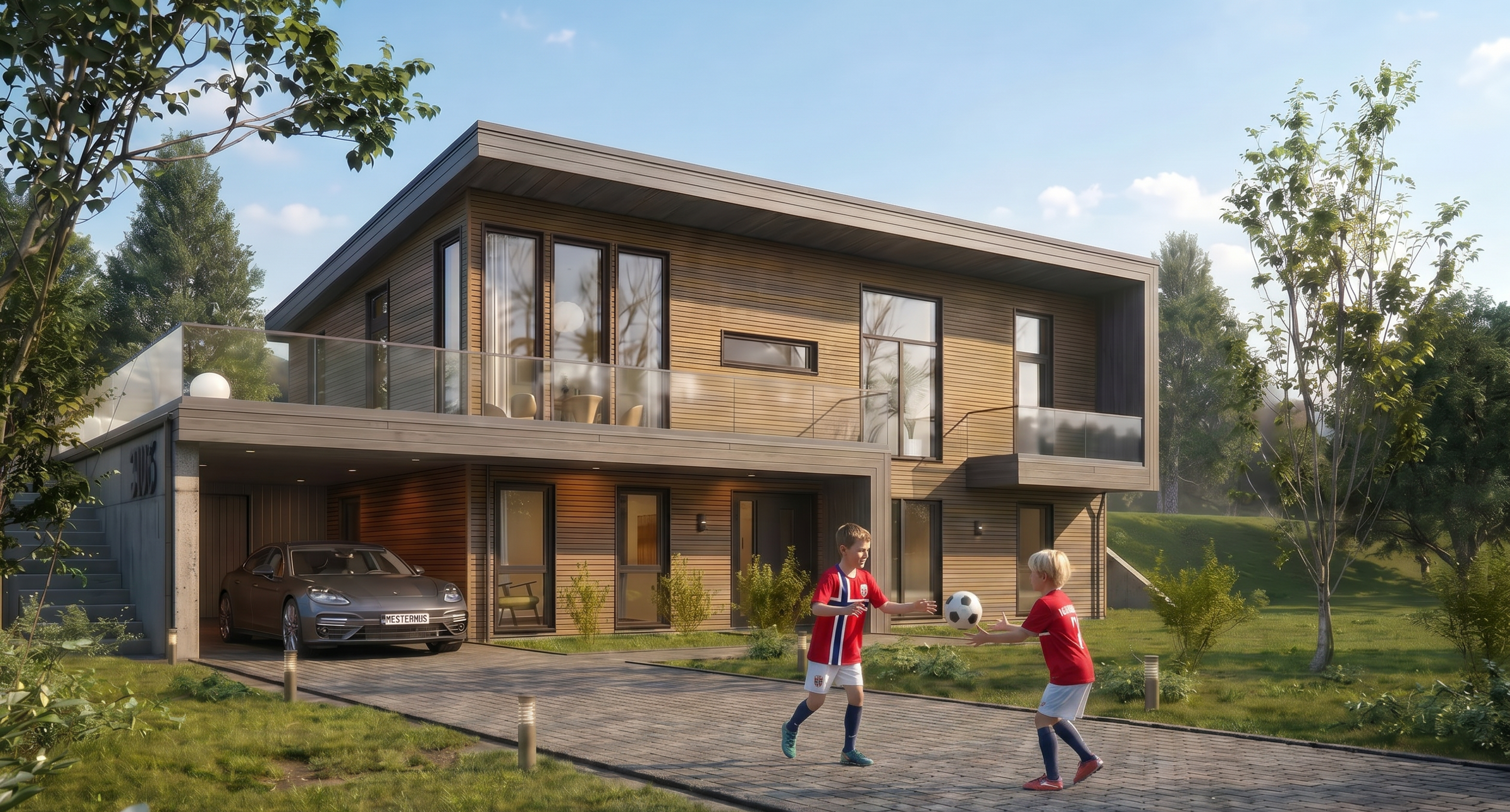 Velkommen til Mesterhus! Det blir som avtalt.
