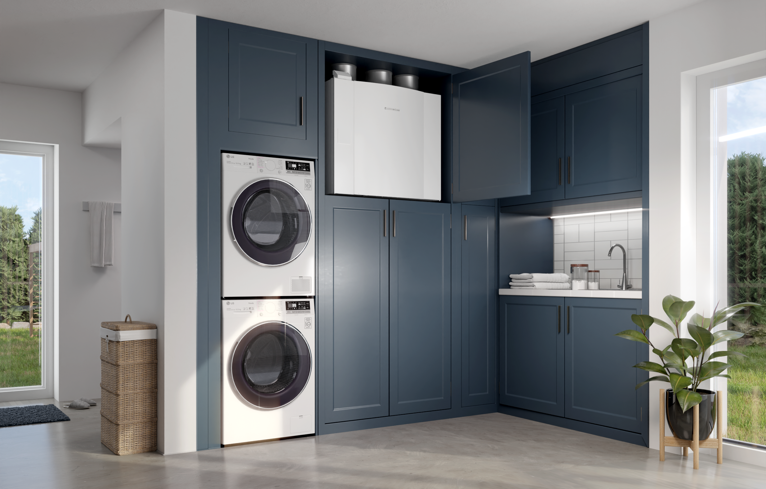 Systemair i vaskerom