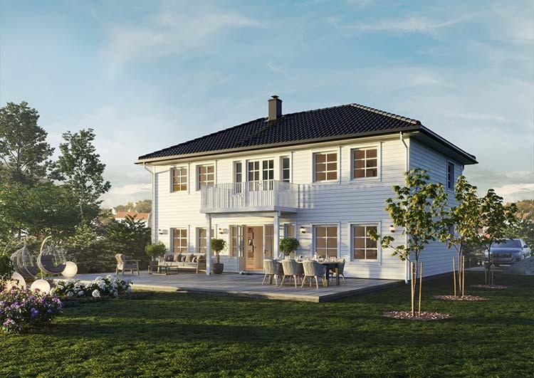 Karita er en klassisk villa fra Mesterhus