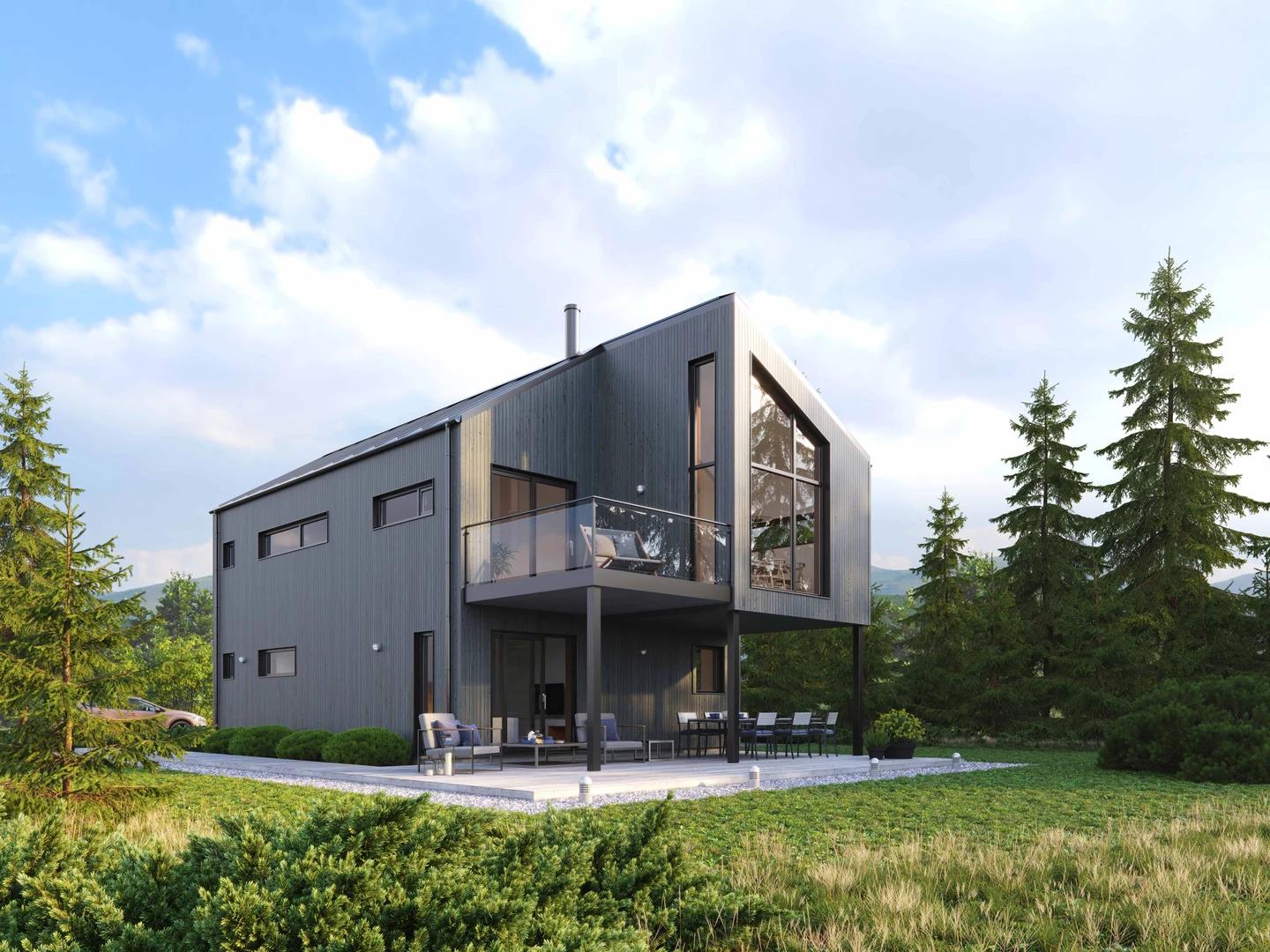 Eneboligen Nordstrand fra Mesterhus