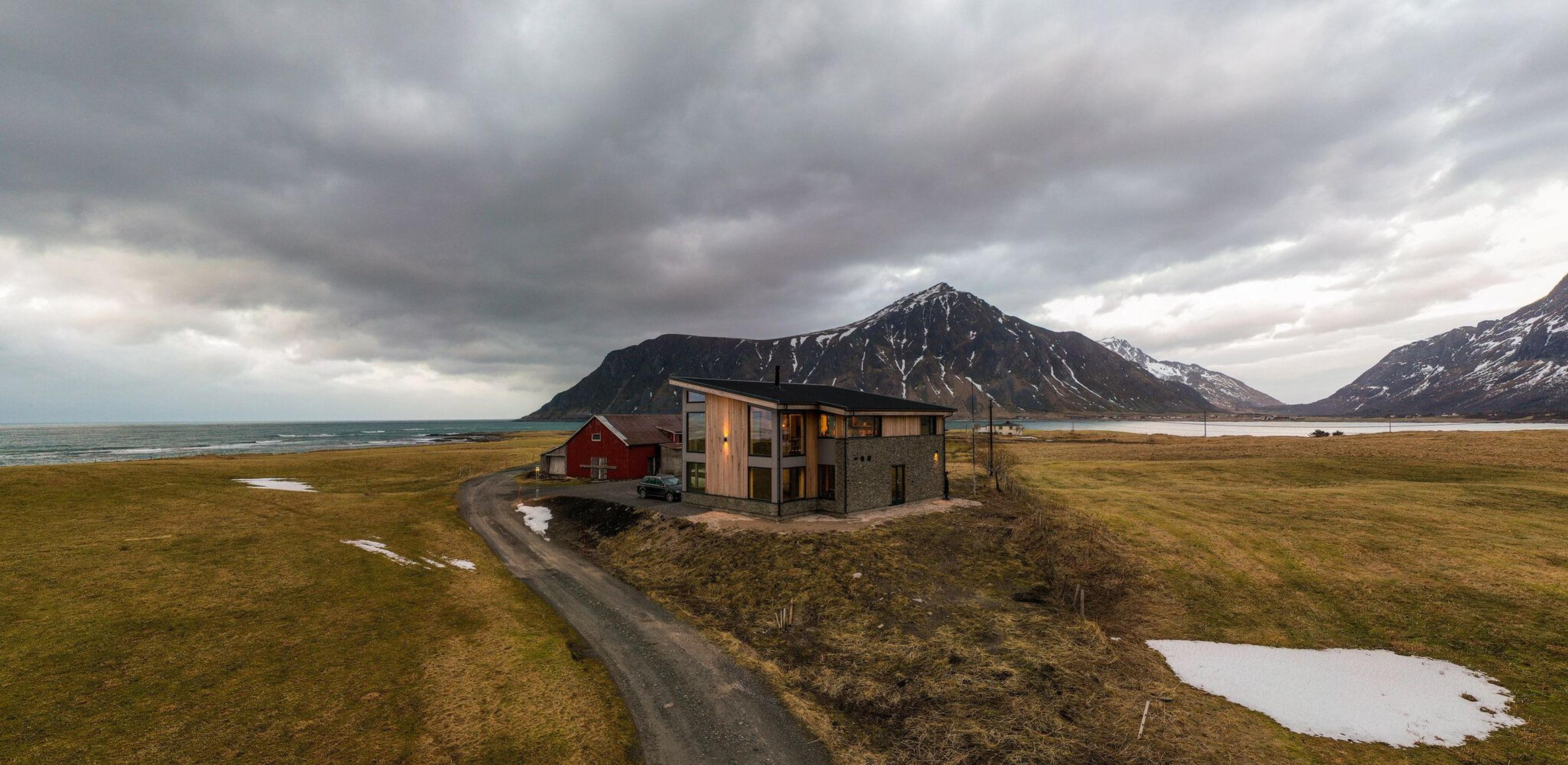 Hus på vidda designet av Mesterhus