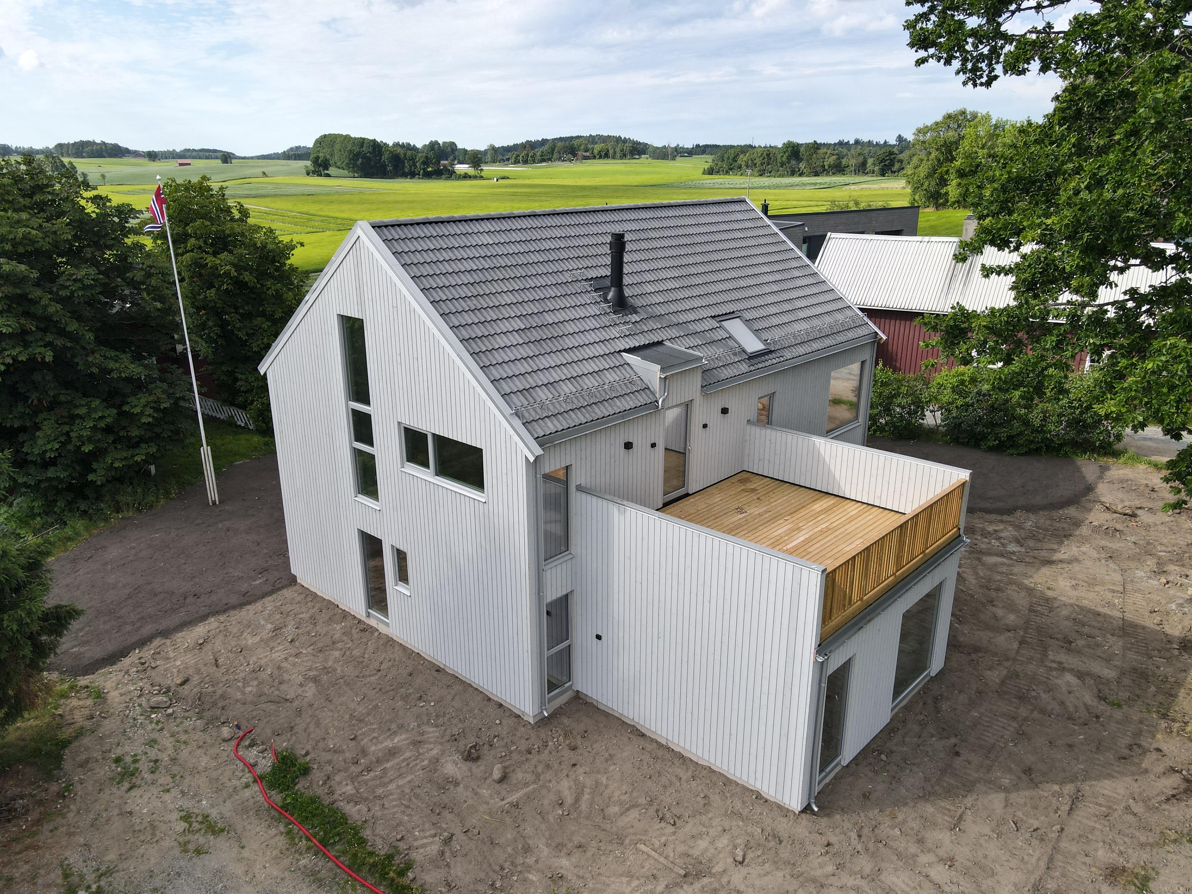 Mesterhus Fløyen - Bygget i Vollveien 8 i Ås