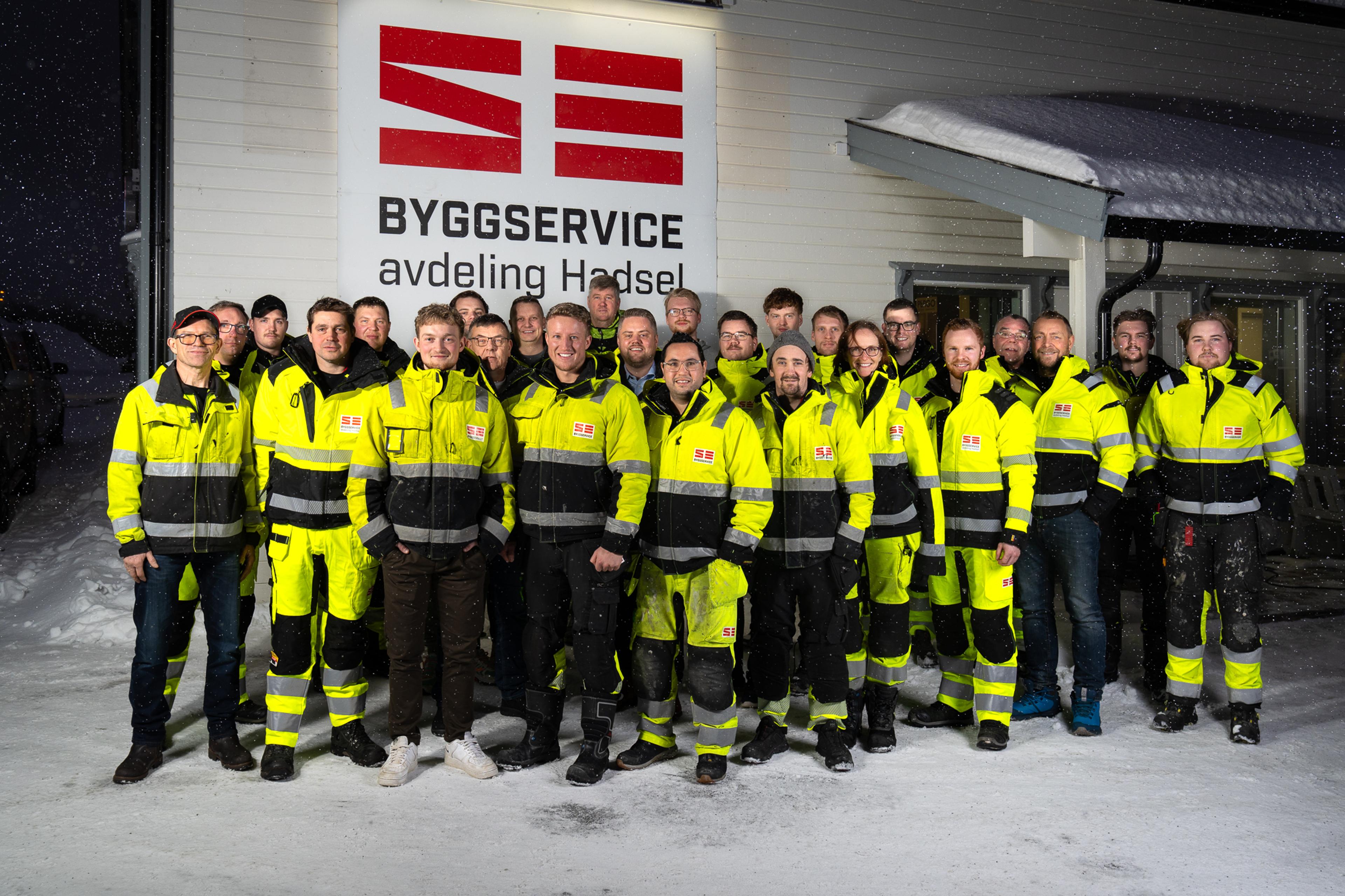Gruppebilde SE Byggservice