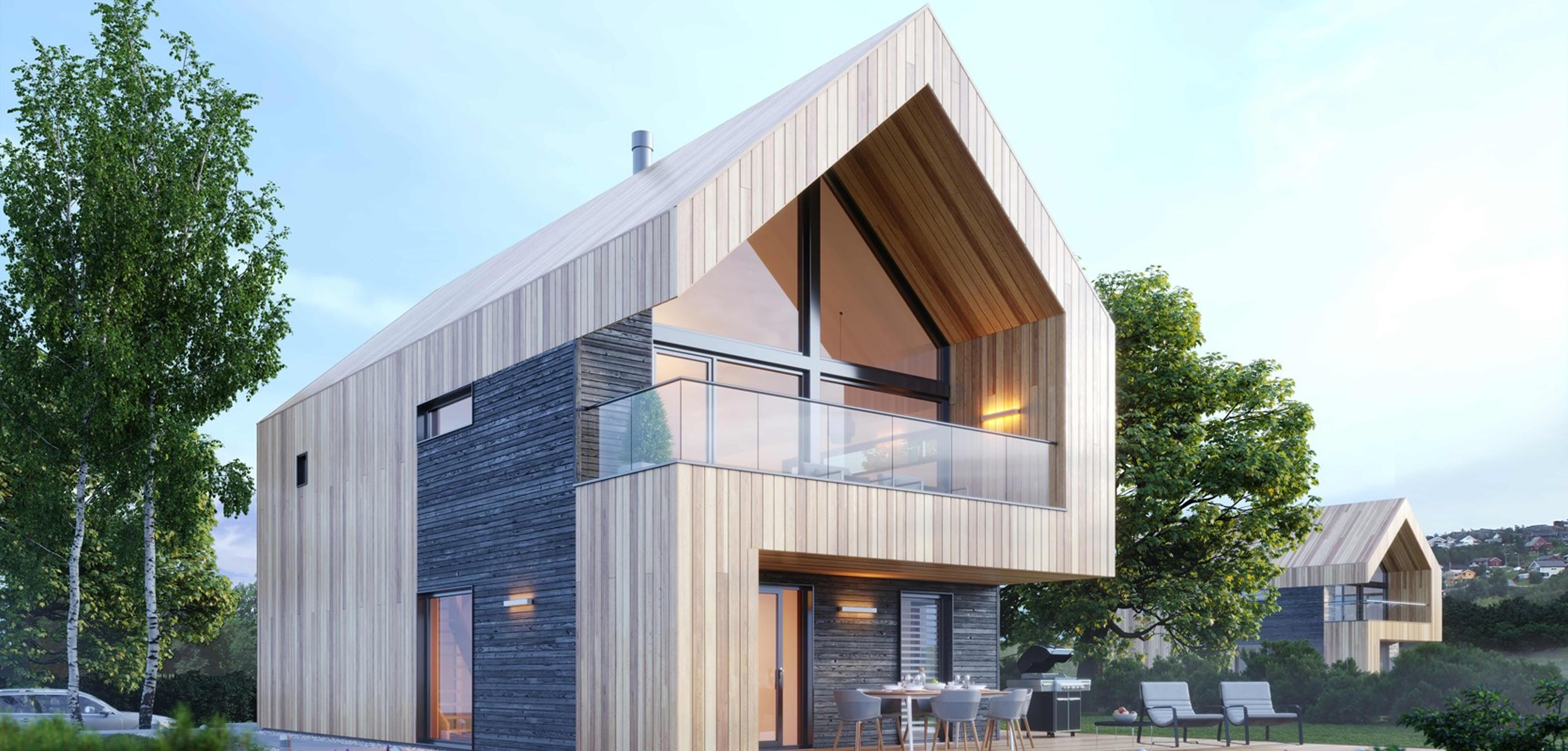 Mesterhus Alta har vært et av våre mest populære hus etter at det ble lansert og vi har derfor laget en versjon for flat og en for skrå tomt