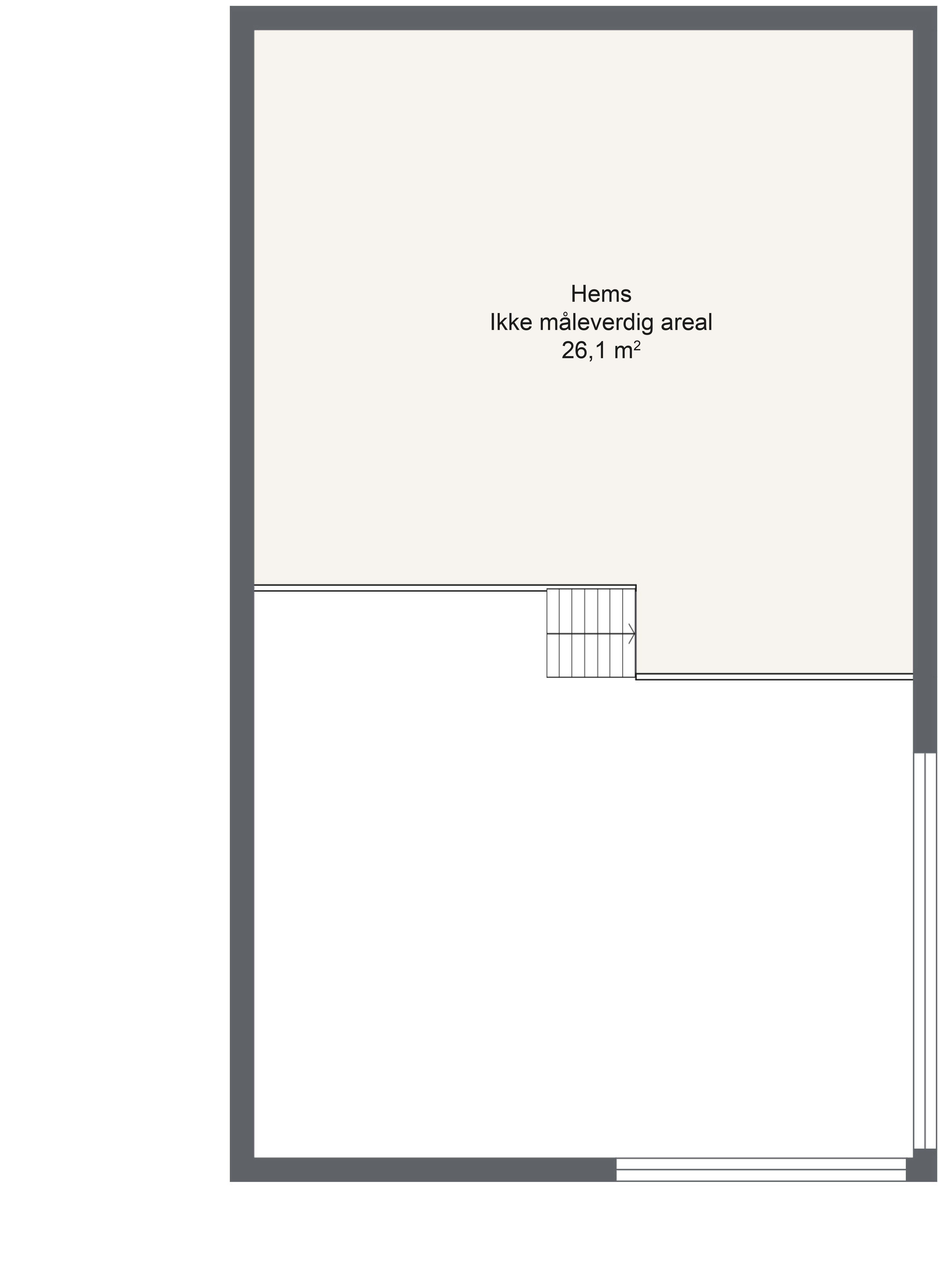 Plantegning 2. ETG — Mesterhus Hamarøy