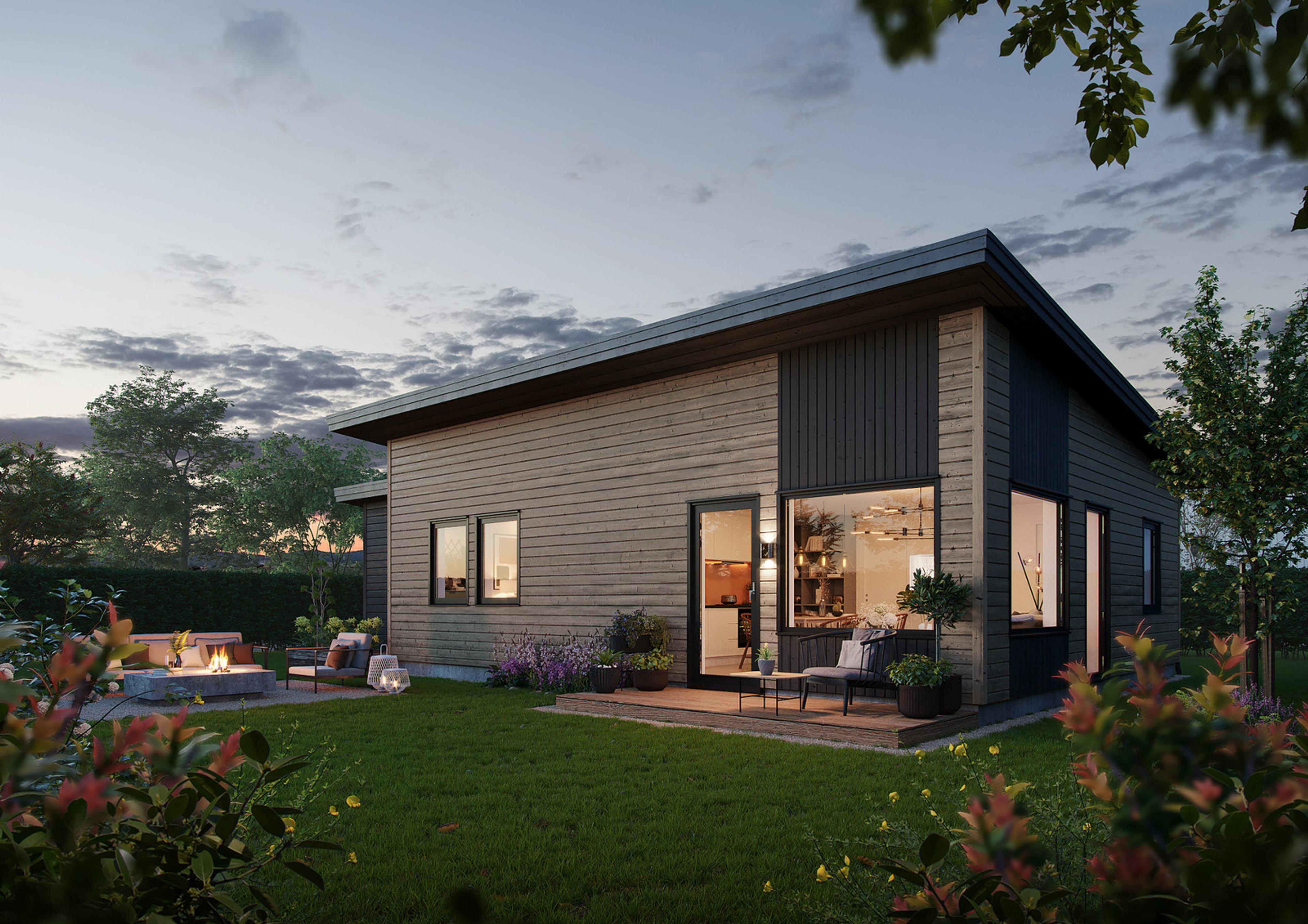 Hus tegnet av Mesterhus