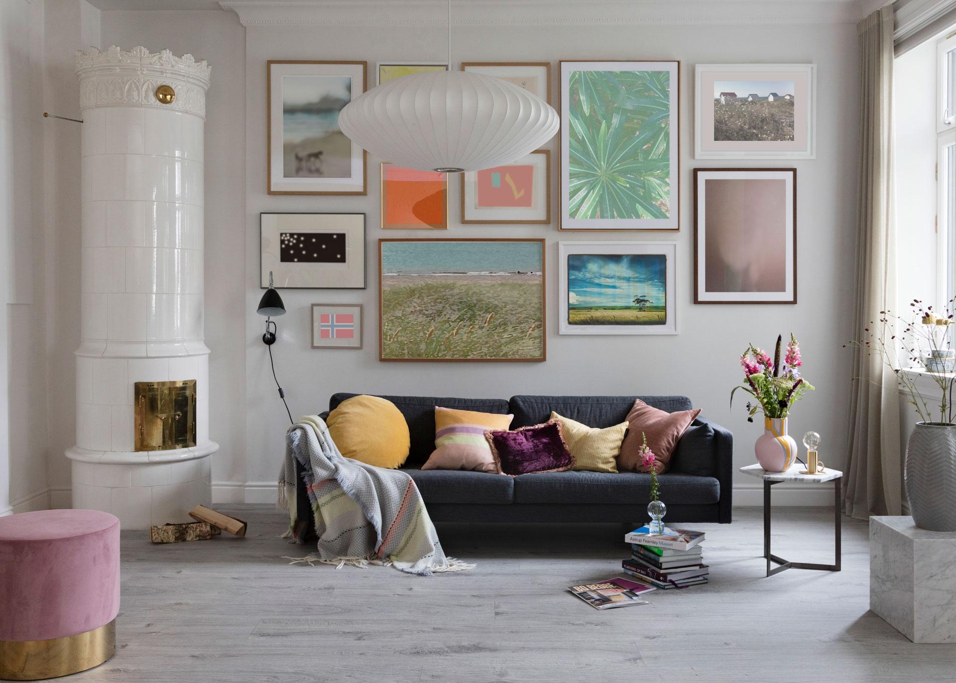 Det fins mange fargemuligheter til gulvet / GRAND AVENUE NYHAVN - BERRY ALLOC